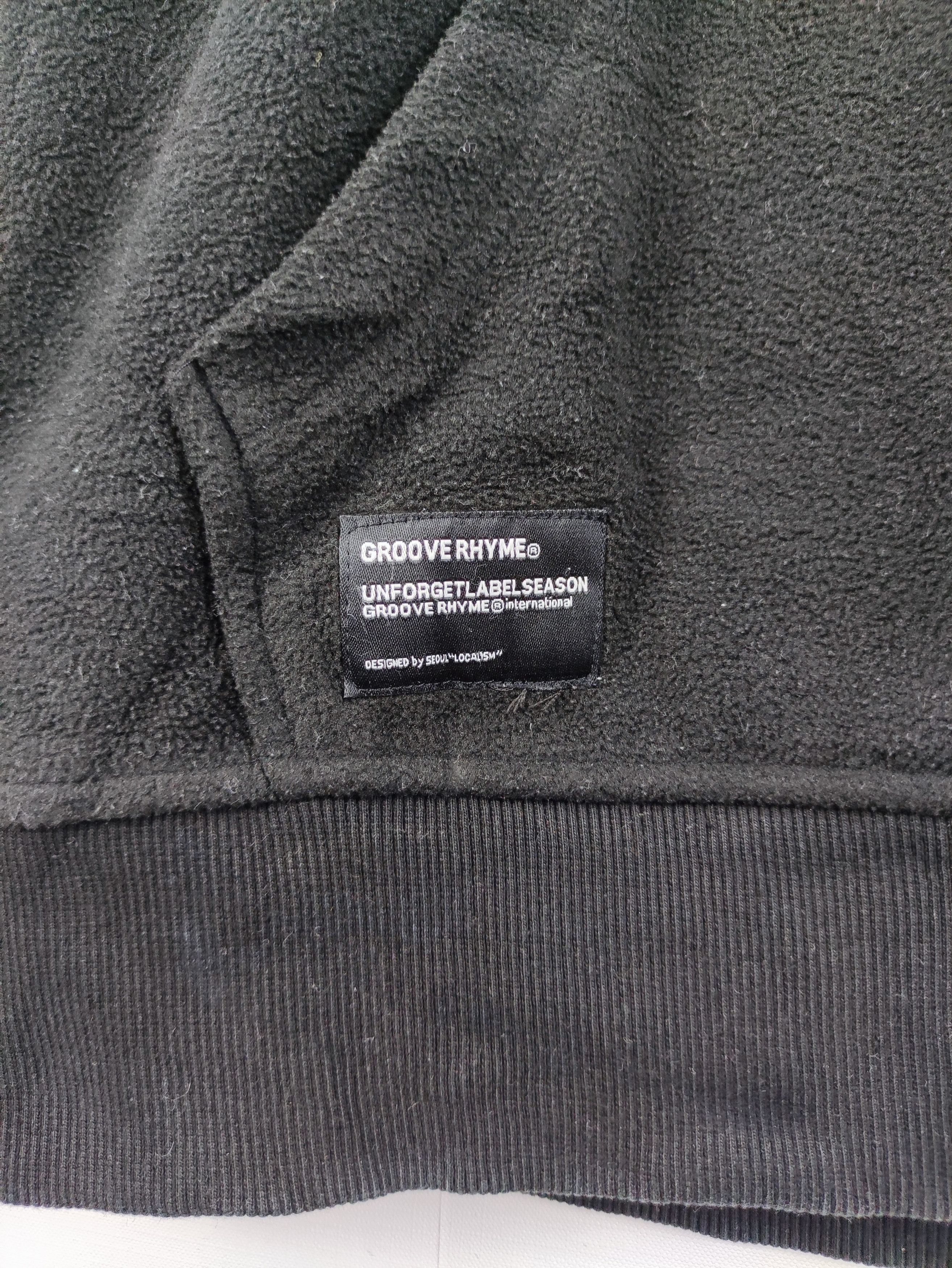 Japanese Brand Vintage Sweater Half Zipper By Groove Rhyme Size US XL / EU 56 / 4 - 2 Thumbnail