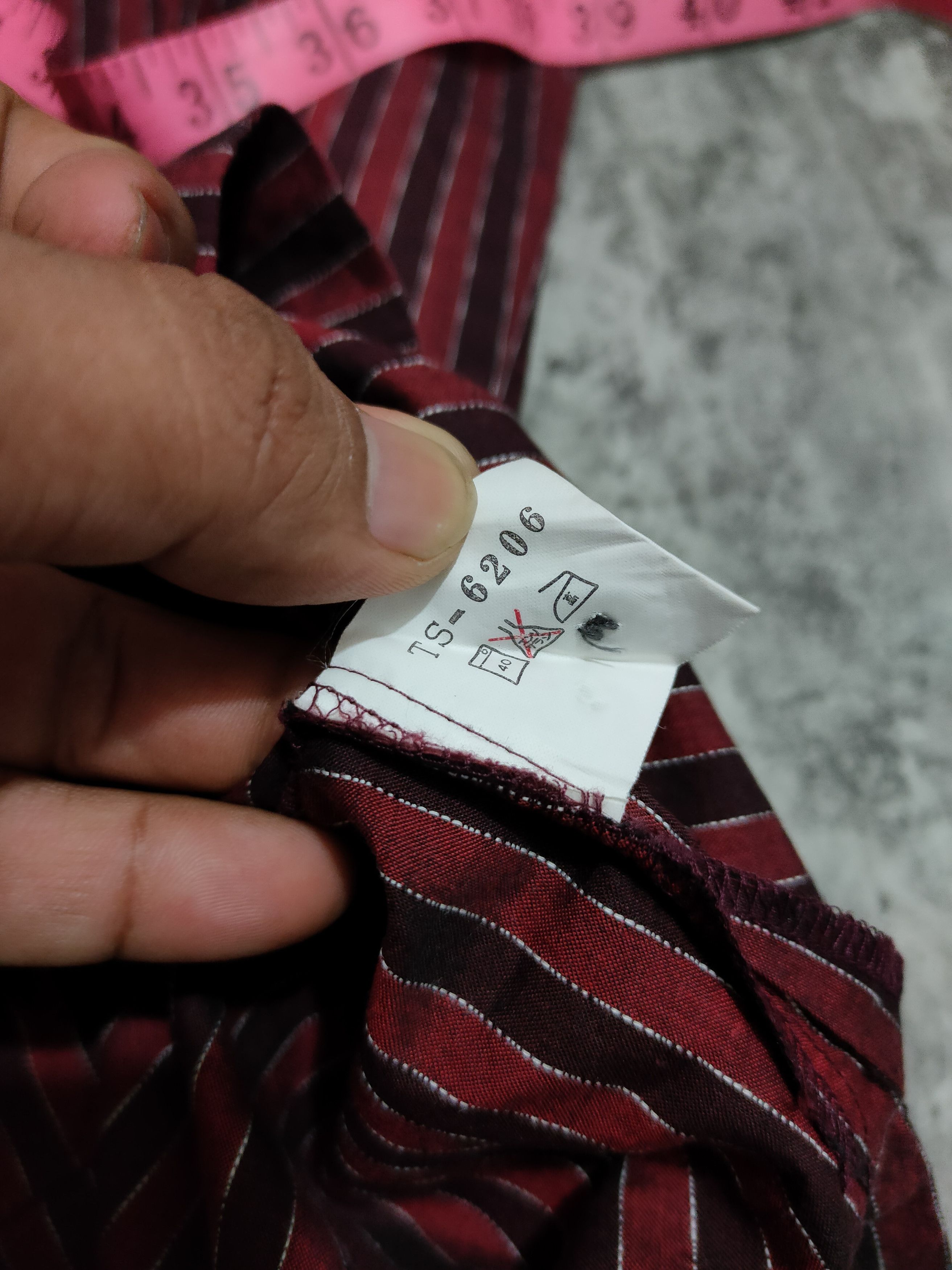 Hysteric Glamour × Japanese Brand × Tornado Mart Tornado Mart Strip Shirt Size US M / EU 48-50 / 2 - 7 Thumbnail