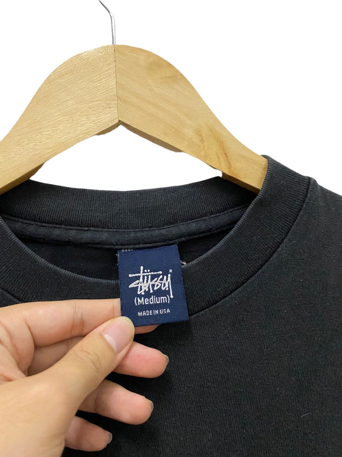 N4 Vintage 90'S Monogram Stussy LV Inspired Made in USA Size US M / EU 48-50 / 2 - 4 Thumbnail