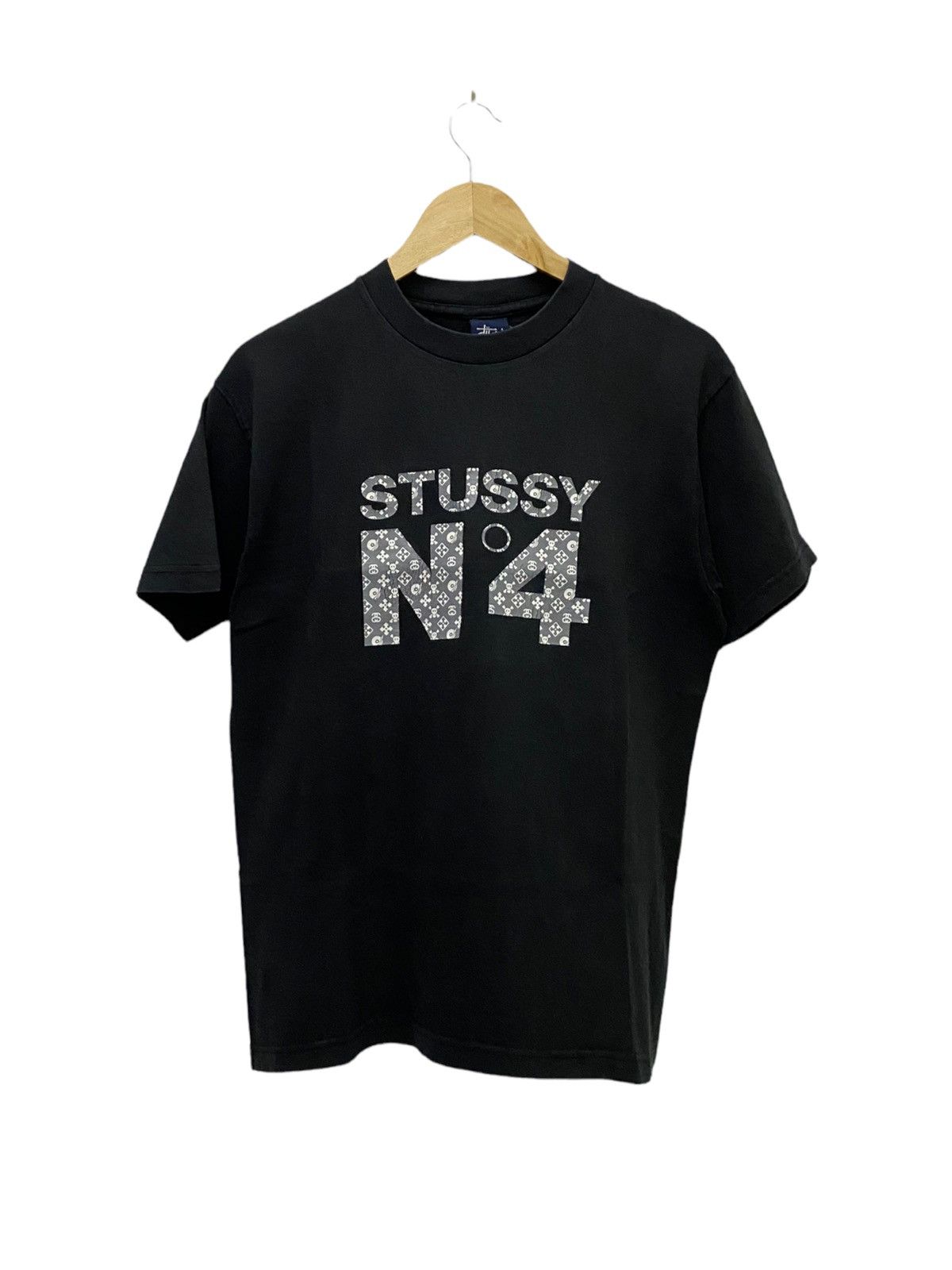 N4 Vintage 90'S Monogram Stussy LV Inspired Made in USA Size US M / EU 48-50 / 2 - 1 Thumbnail