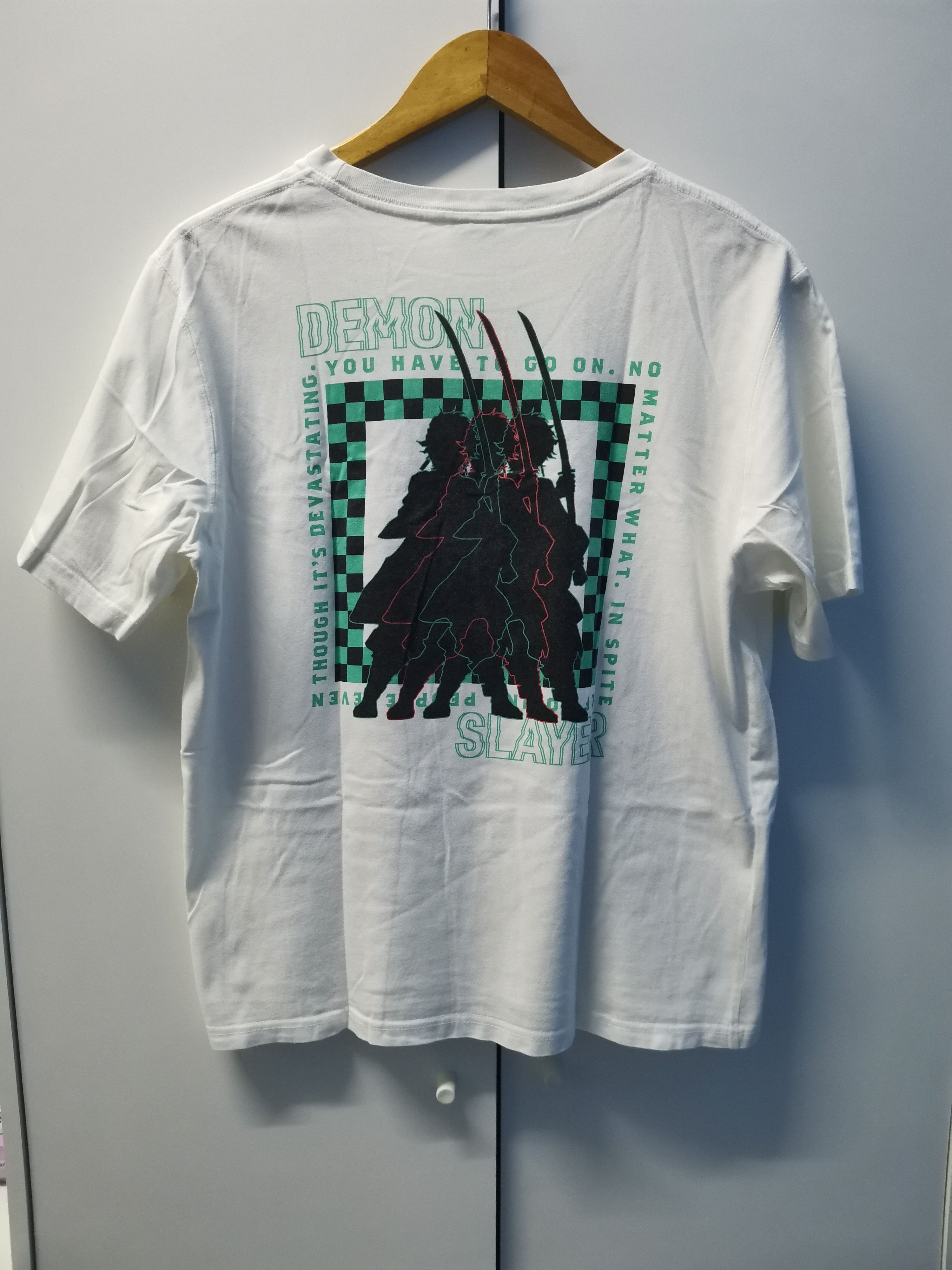 Anime Demon Slayer Japan Manga Anime Tee Akira Evangelion Bleach Size US M / EU 48-50 / 2 - 3 Thumbnail