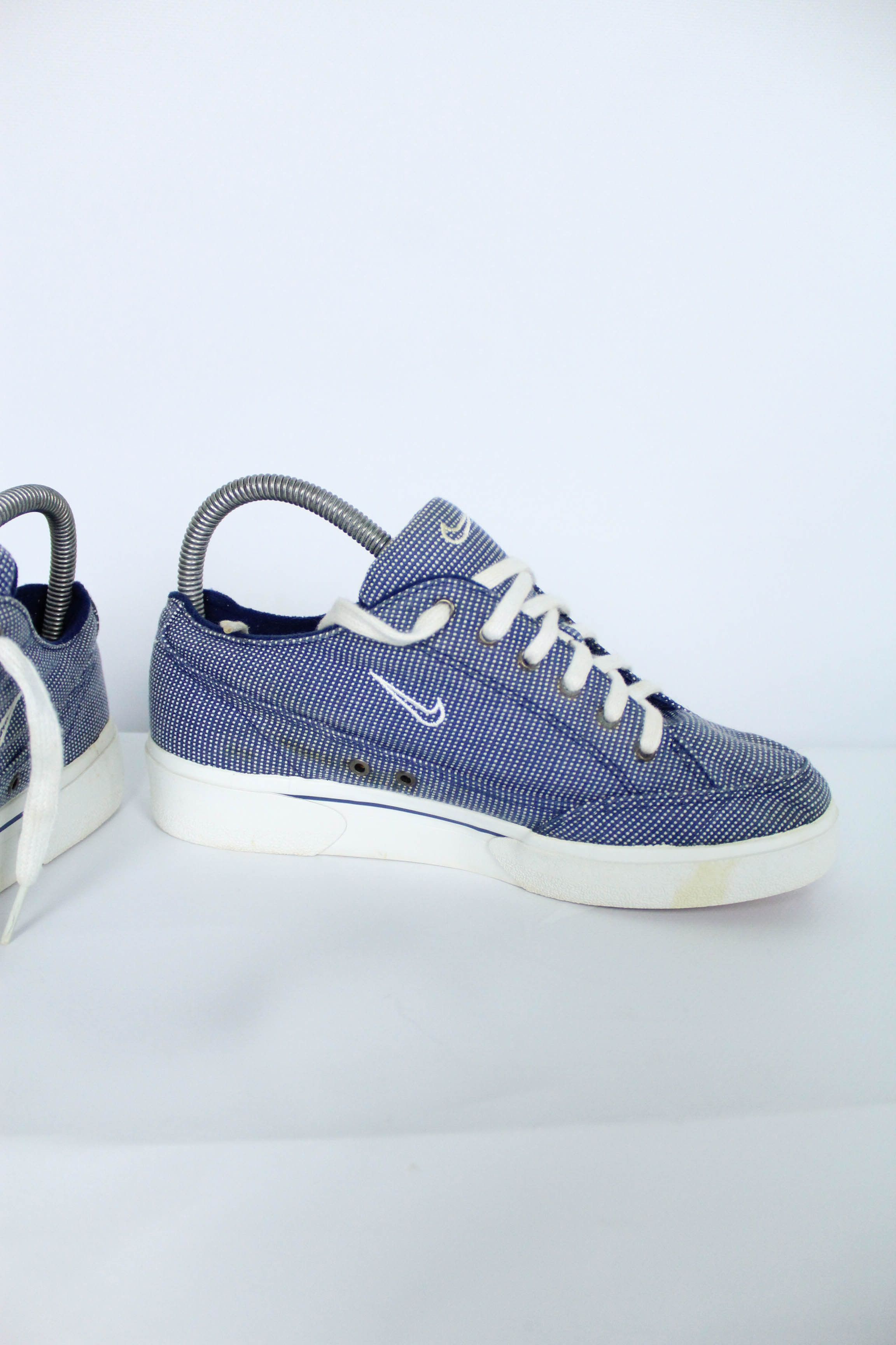 Nike Nike Vintage 90s Tennis Court GTS Canvas Sneakers UK6 25.5 Size US 8.5 / IT 38.5 - 9 Thumbnail