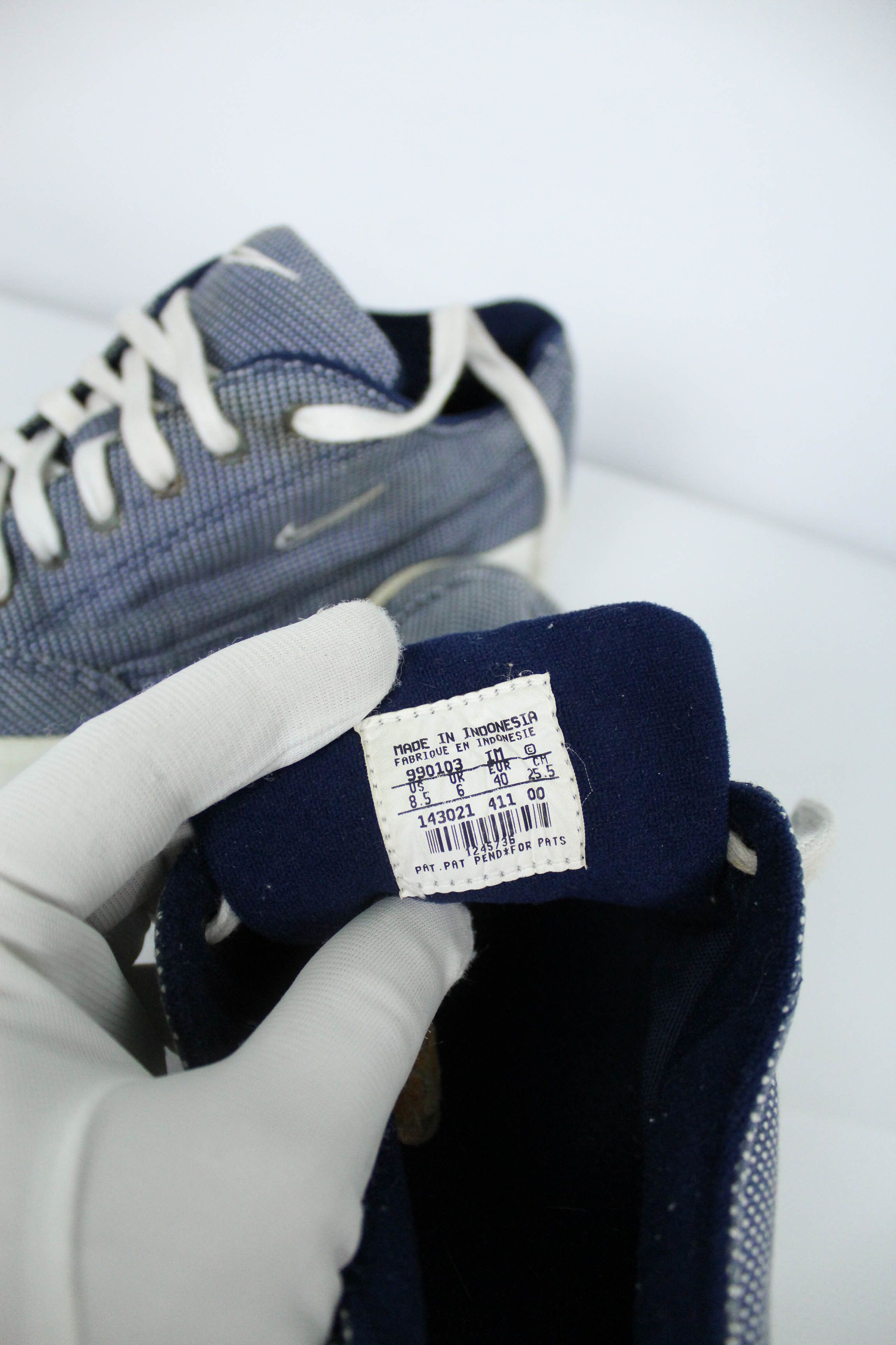 Nike Nike Vintage 90s Tennis Court GTS Canvas Sneakers UK6 25.5 Size US 8.5 / IT 38.5 - 14 Thumbnail