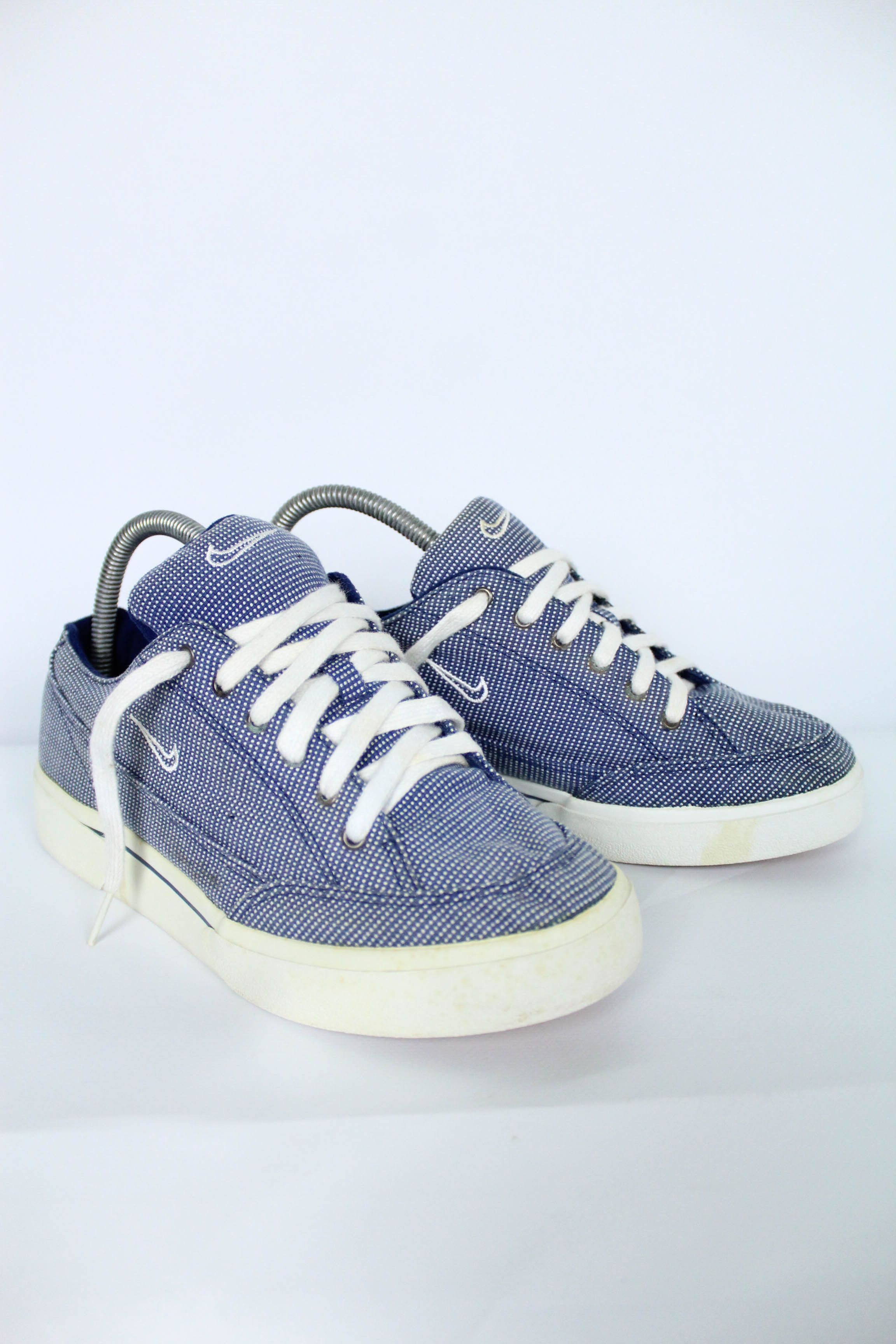 Nike Nike Vintage 90s Tennis Court GTS Canvas Sneakers UK6 25.5 Size US 8.5 / IT 38.5 - 4 Thumbnail
