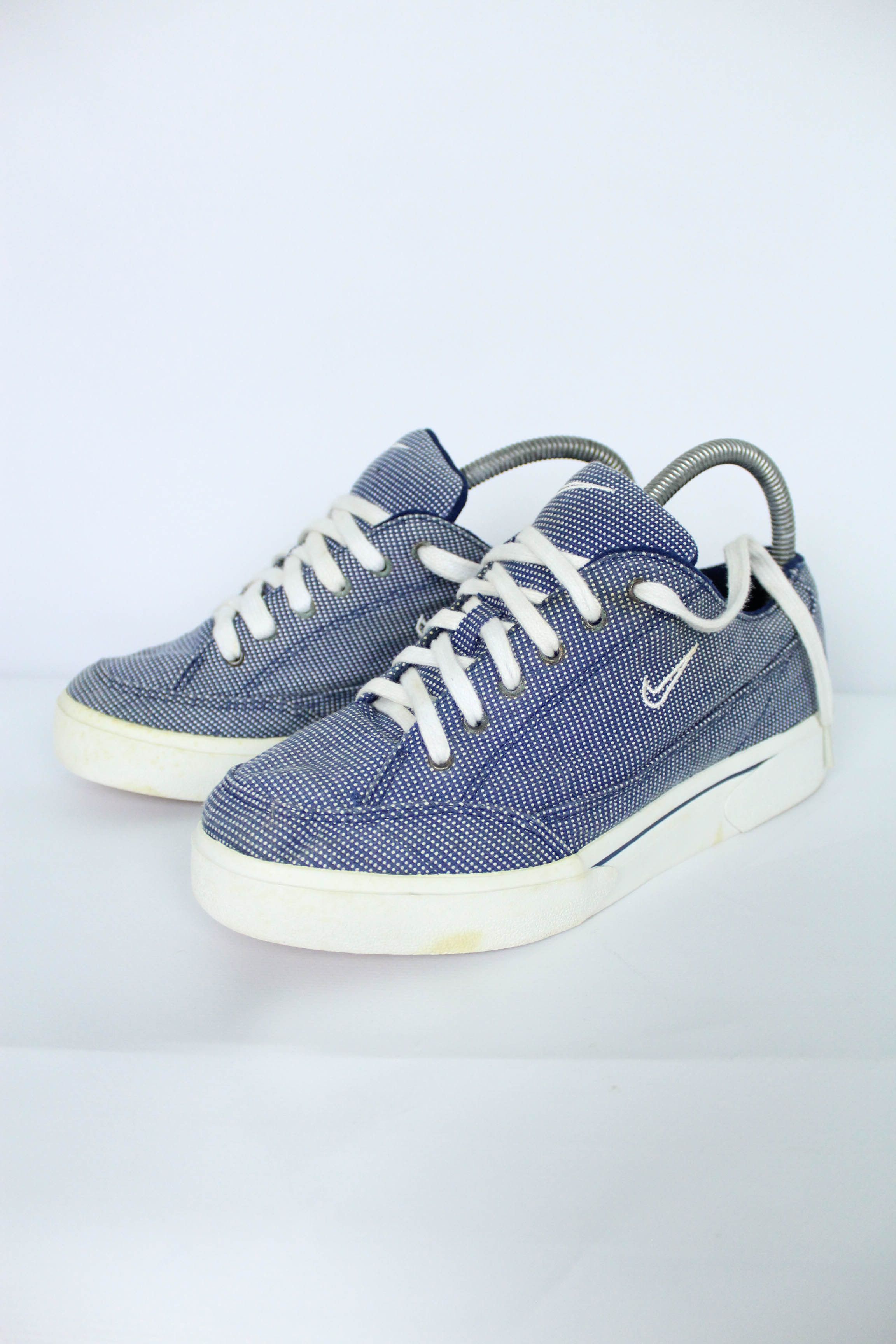 Nike Nike Vintage 90s Tennis Court GTS Canvas Sneakers UK6 25.5 Size US 8.5 / IT 38.5 - 1 Thumbnail