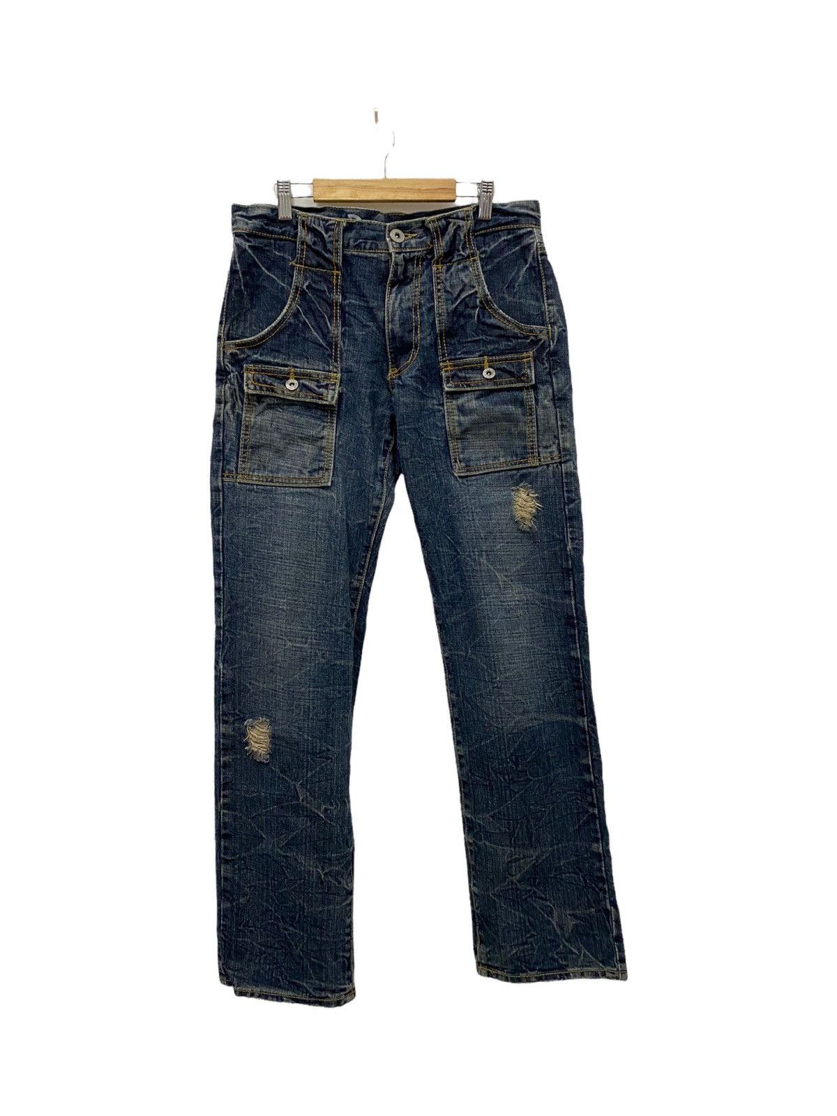 Japanese Brand Japanese Buzemayse Bush Pant Jeans Size US 30 / EU 46 - 1 Thumbnail