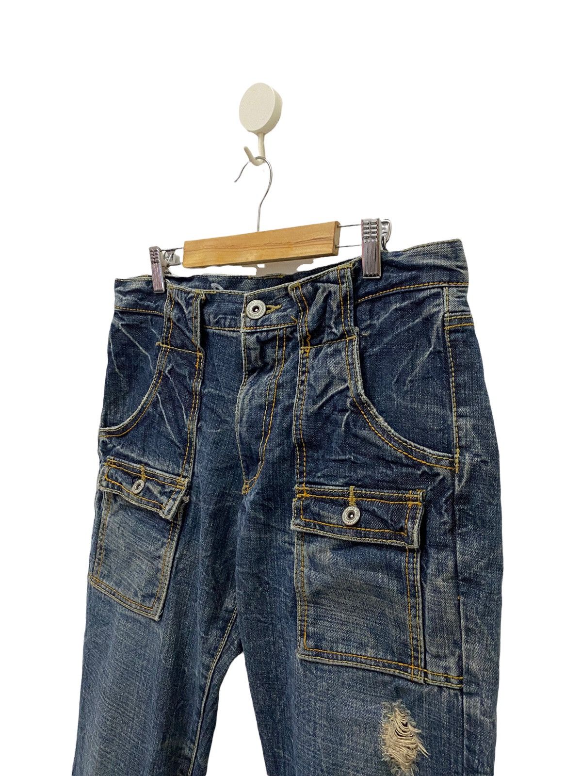 Japanese Brand Japanese Buzemayse Bush Pant Jeans Size US 30 / EU 46 - 3 Thumbnail