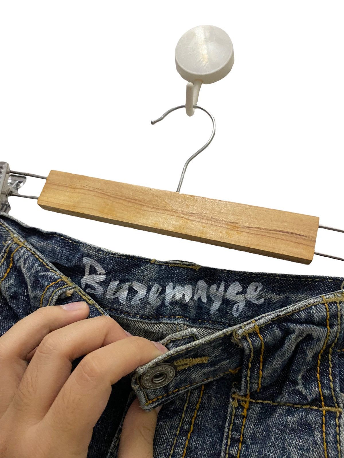 Japanese Brand Japanese Buzemayse Bush Pant Jeans Size US 30 / EU 46 - 4 Thumbnail