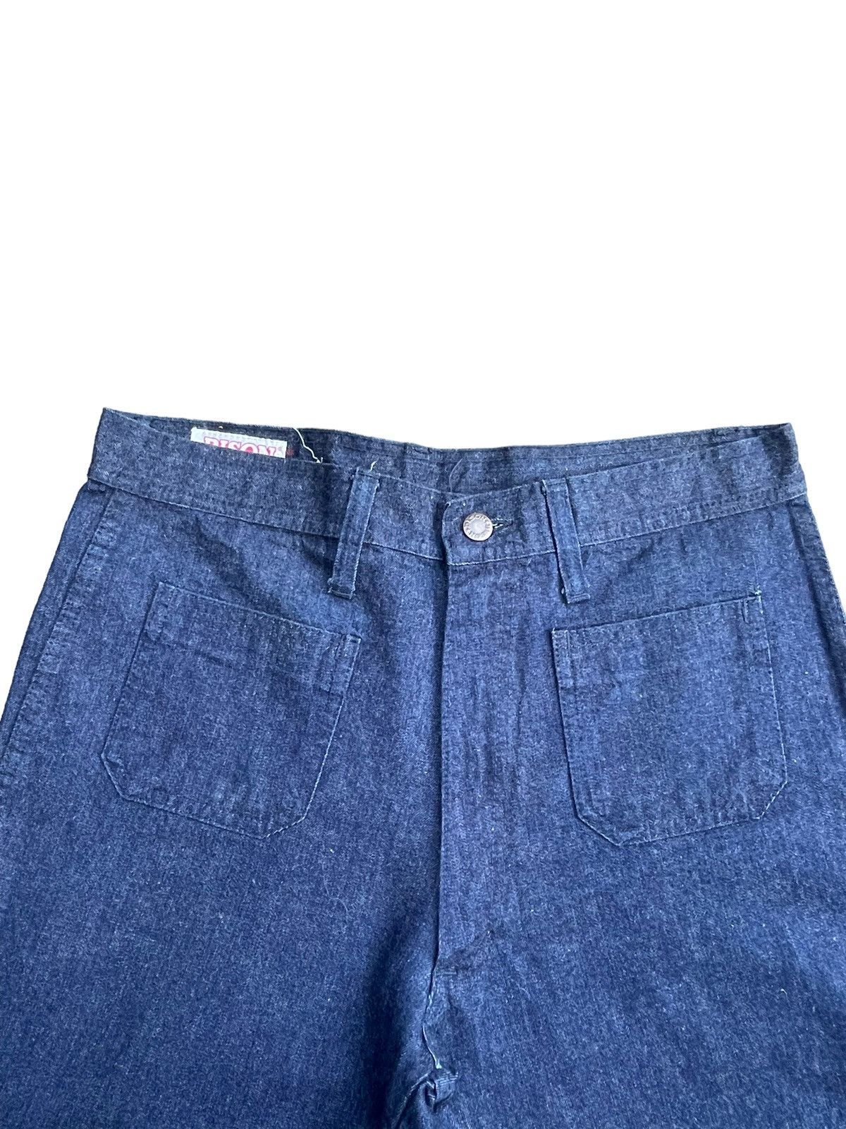 Japanese Brand × Vintage Vintage Bison US Navy Style Denim Pant Size US 33 - 4 Thumbnail