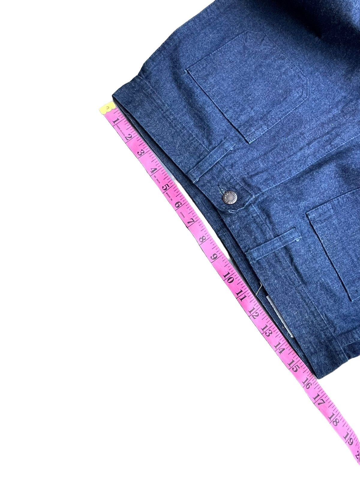 Japanese Brand × Vintage Vintage Bison US Navy Style Denim Pant Size US 33 - 15 Thumbnail