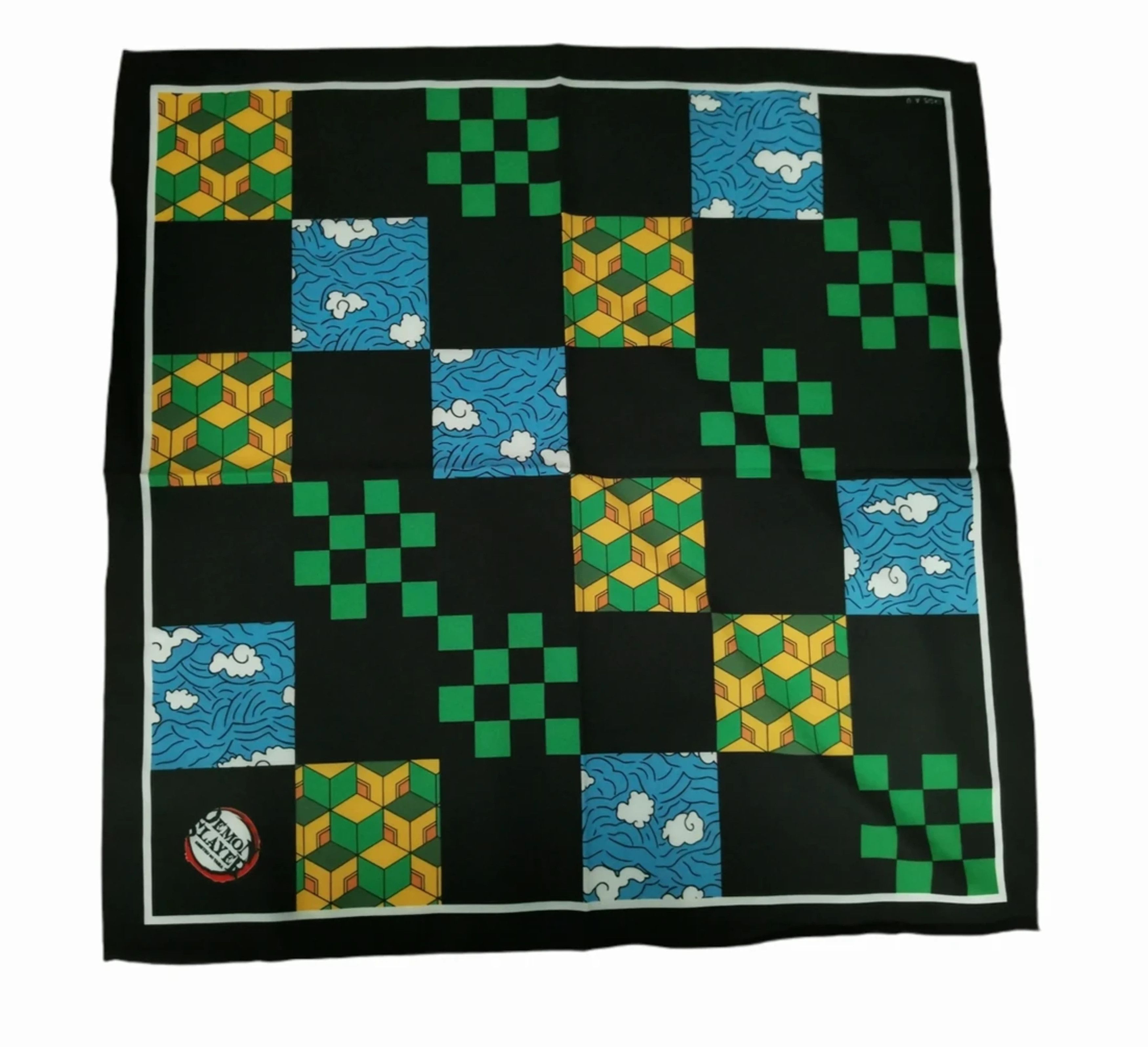 Anime 🔥🔥Demon Slayer Japan Anime Handkerchief Bleach Akira Size ONE SIZE - 2 Thumbnail