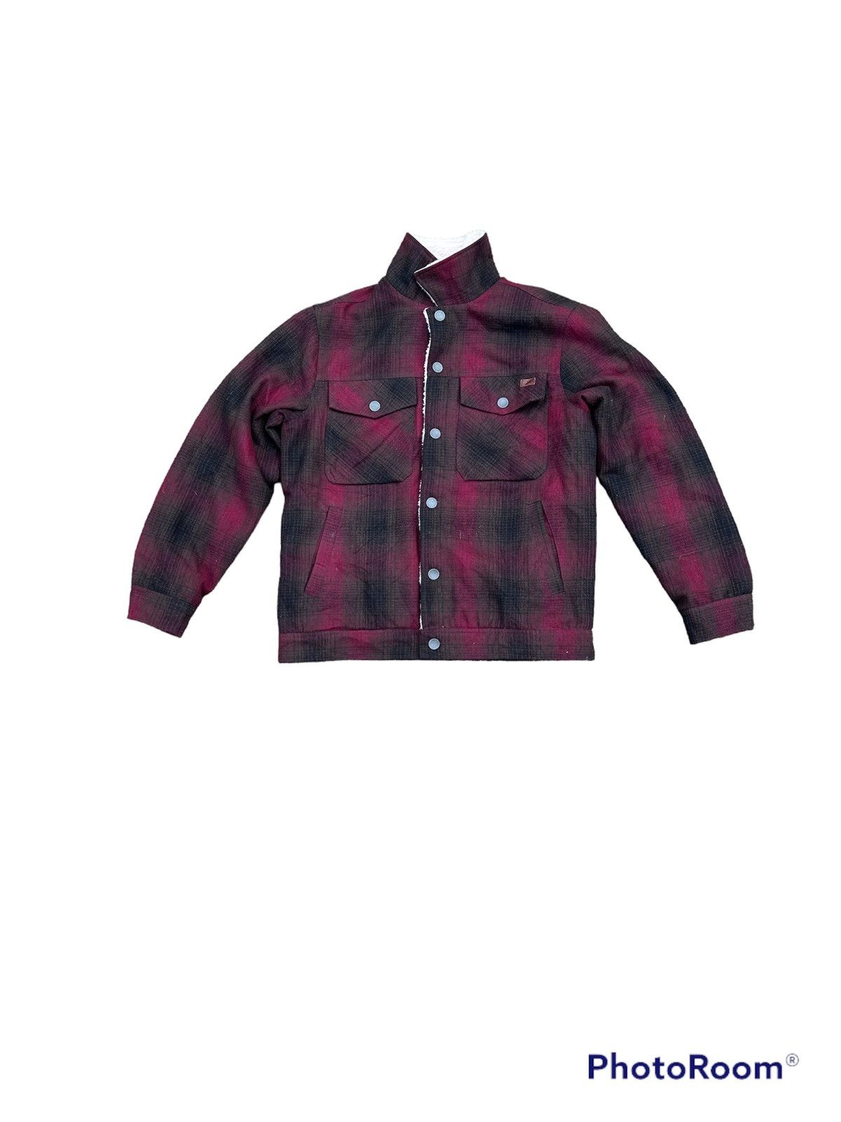 image of Billabong Barlow Jacket Button Up in Mix, Men's (Size Medium)
