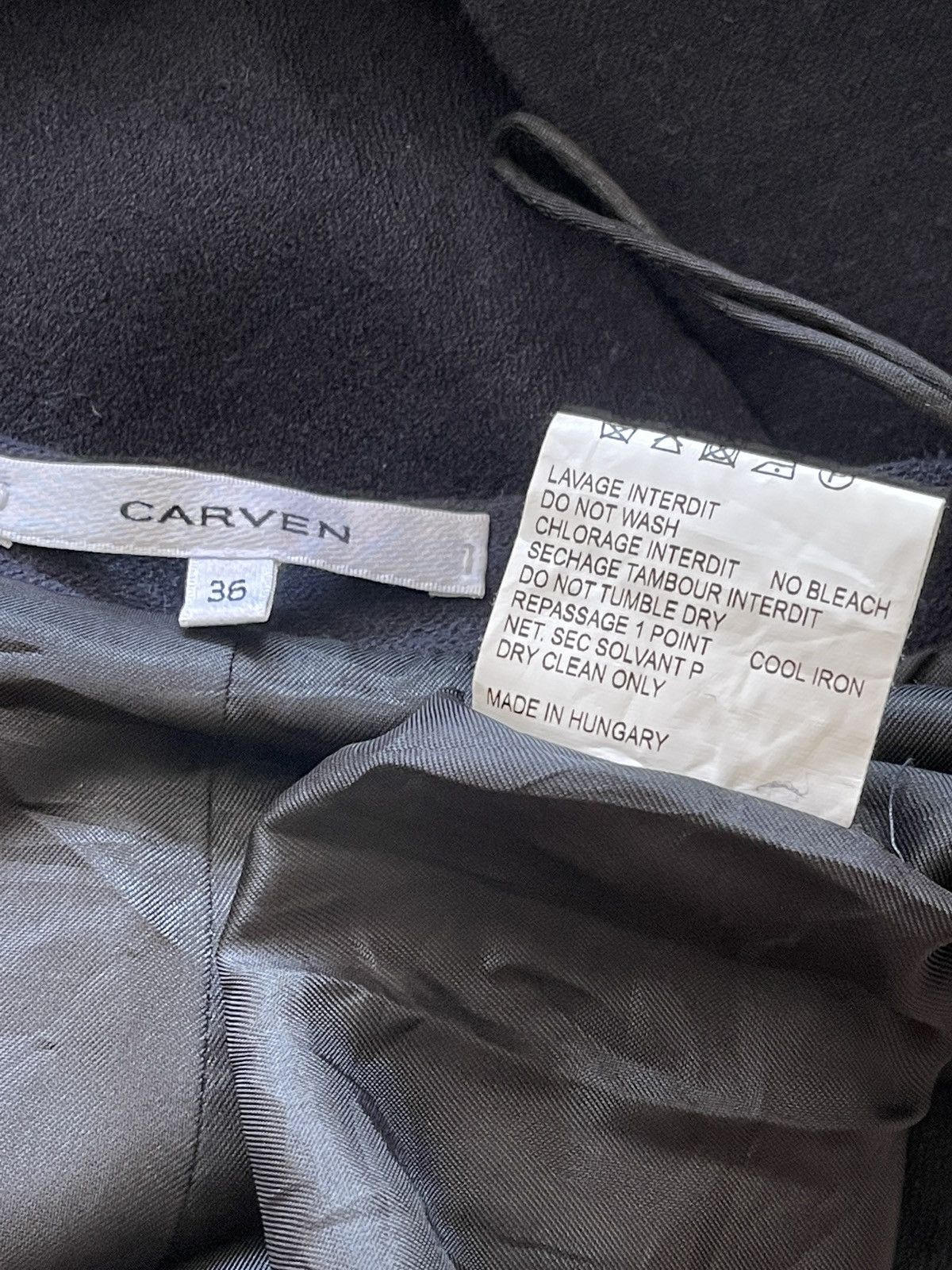 Carven Carven Mini Skirt Size 26" / US 2 / IT 38 - 8 Thumbnail