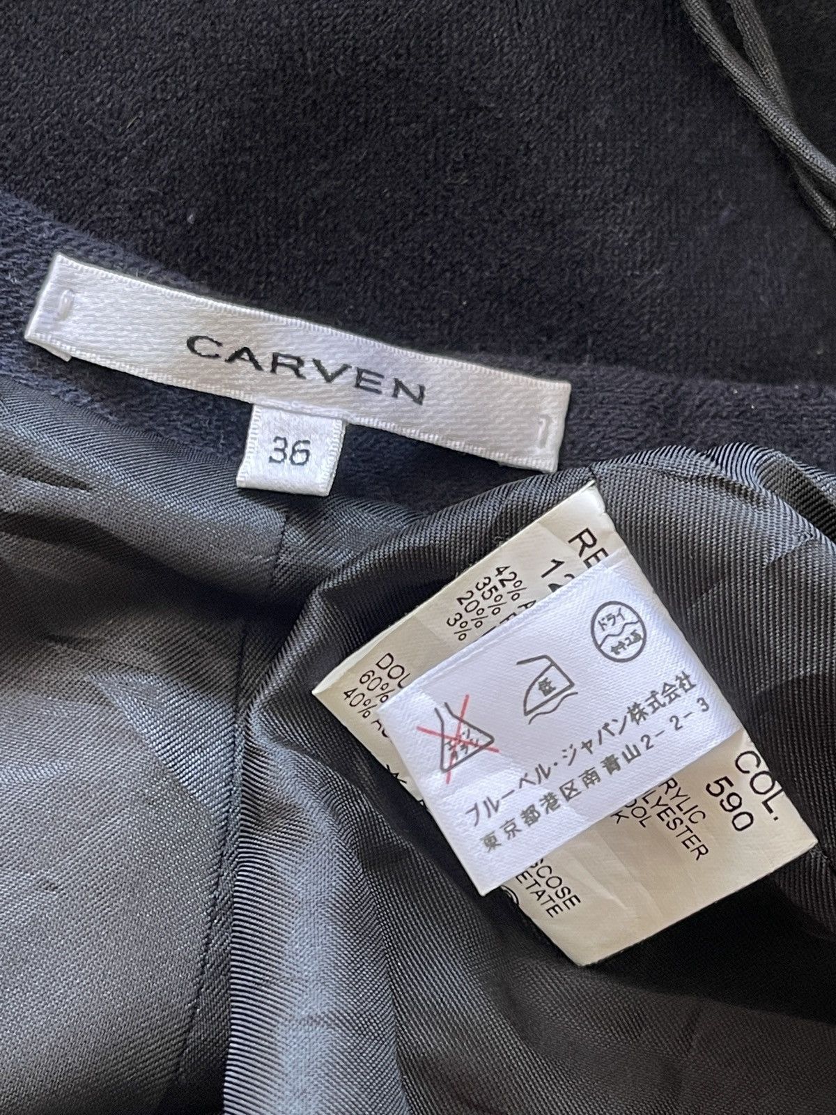 Carven Carven Mini Skirt Size 26" / US 2 / IT 38 - 5 Thumbnail