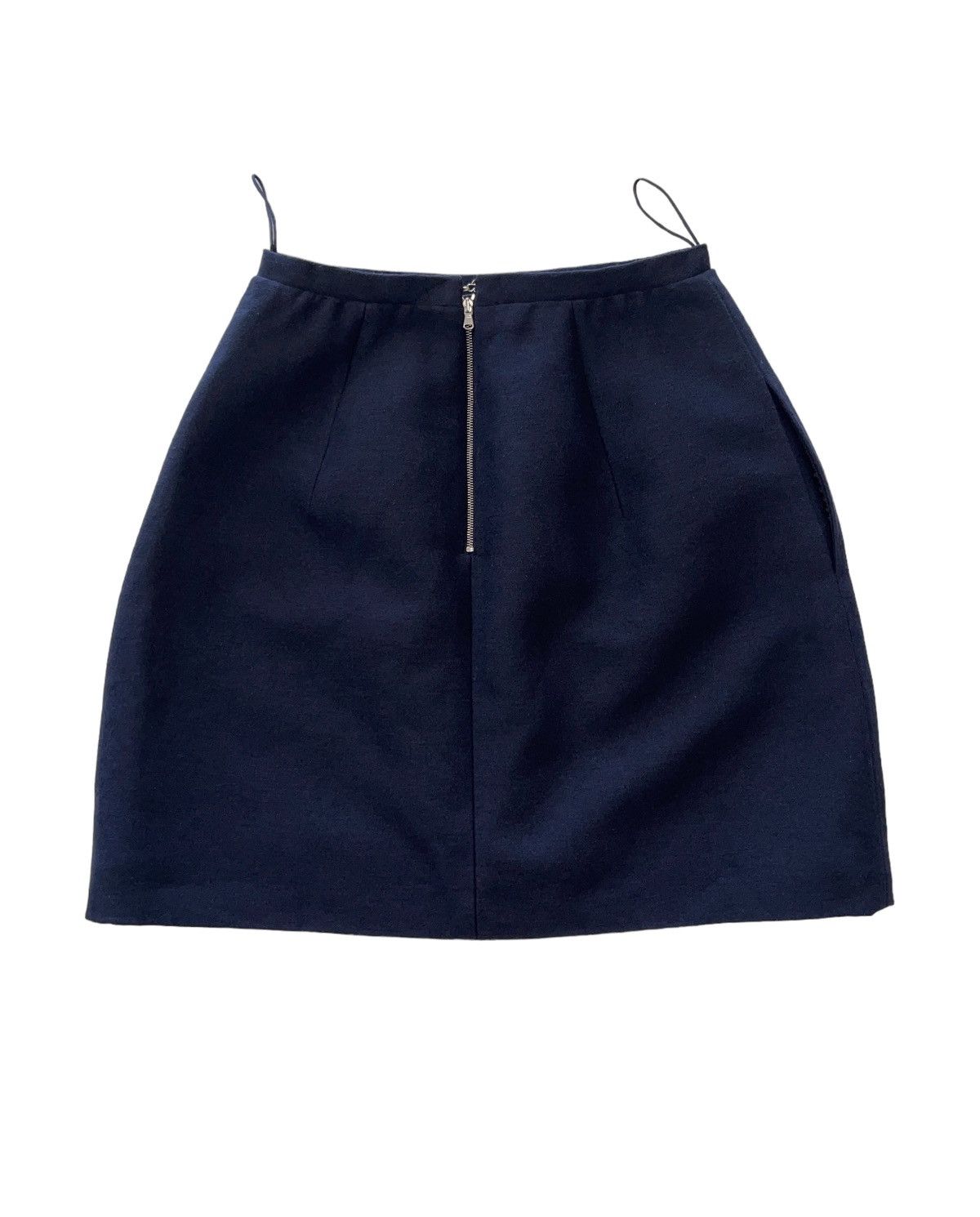 image of Carven Mini Skirt in Navy Blue, Women's (Size 26)