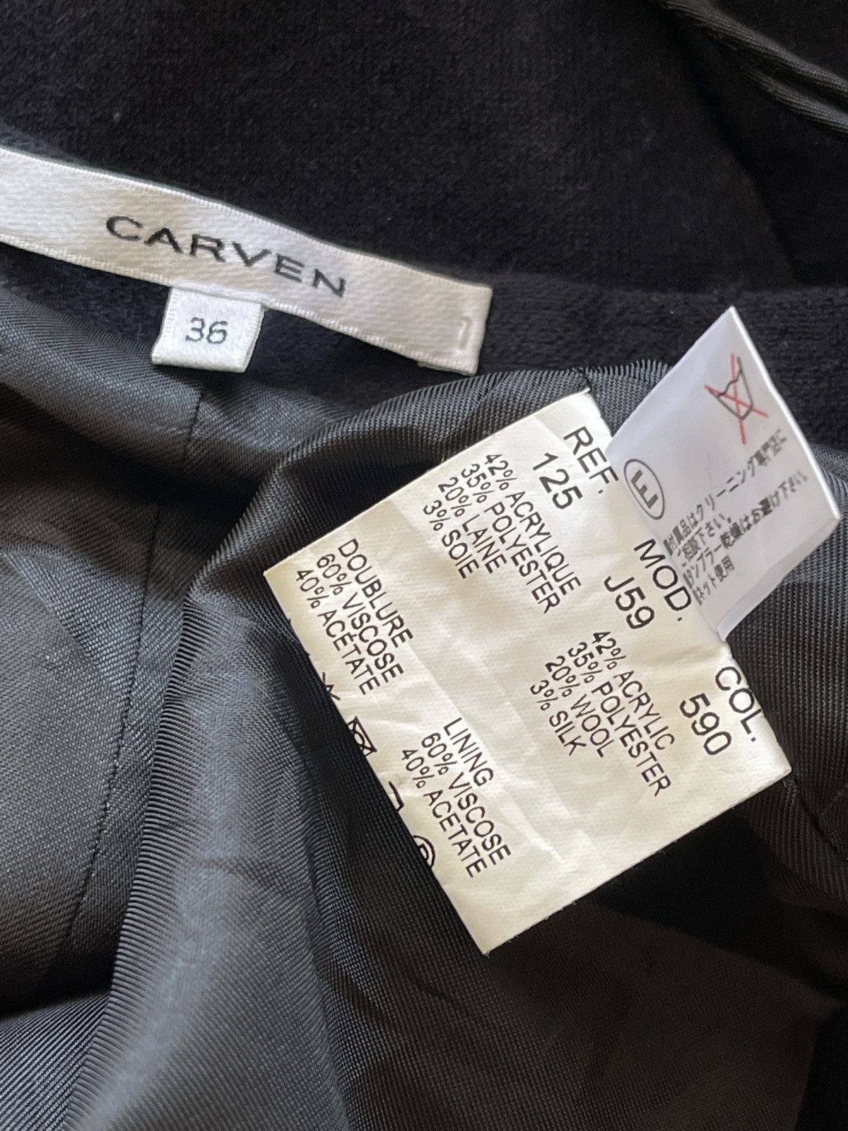 Carven Carven Mini Skirt Size 26" / US 2 / IT 38 - 6 Thumbnail