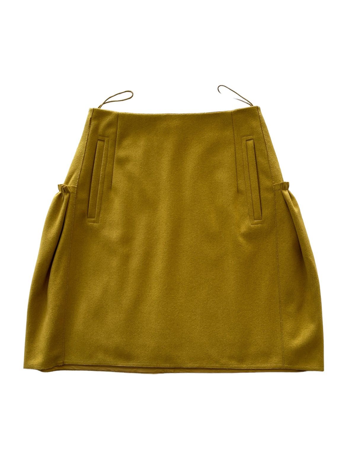 Carven Carven Yellow Mini Skirt Size 28" / US 6 / IT 42 - 1 Thumbnail