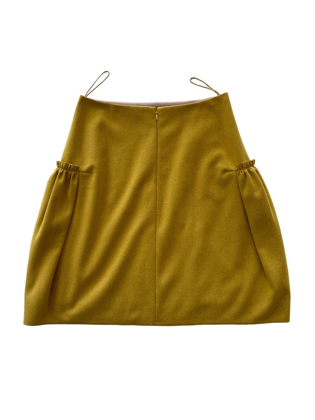 Carven Carven Yellow Mini Skirt Size 28" / US 6 / IT 42 - 2 Thumbnail