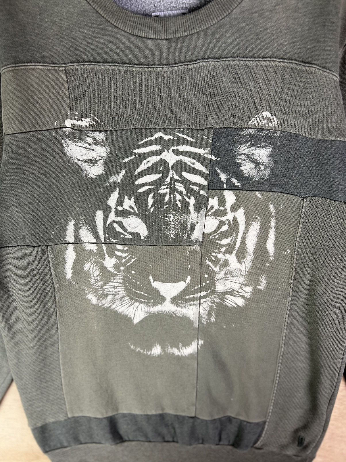 Diesel SWEATSHIRT DIESEL TIGER PRINT Size US L / EU 52-54 / 3 - 3 Thumbnail