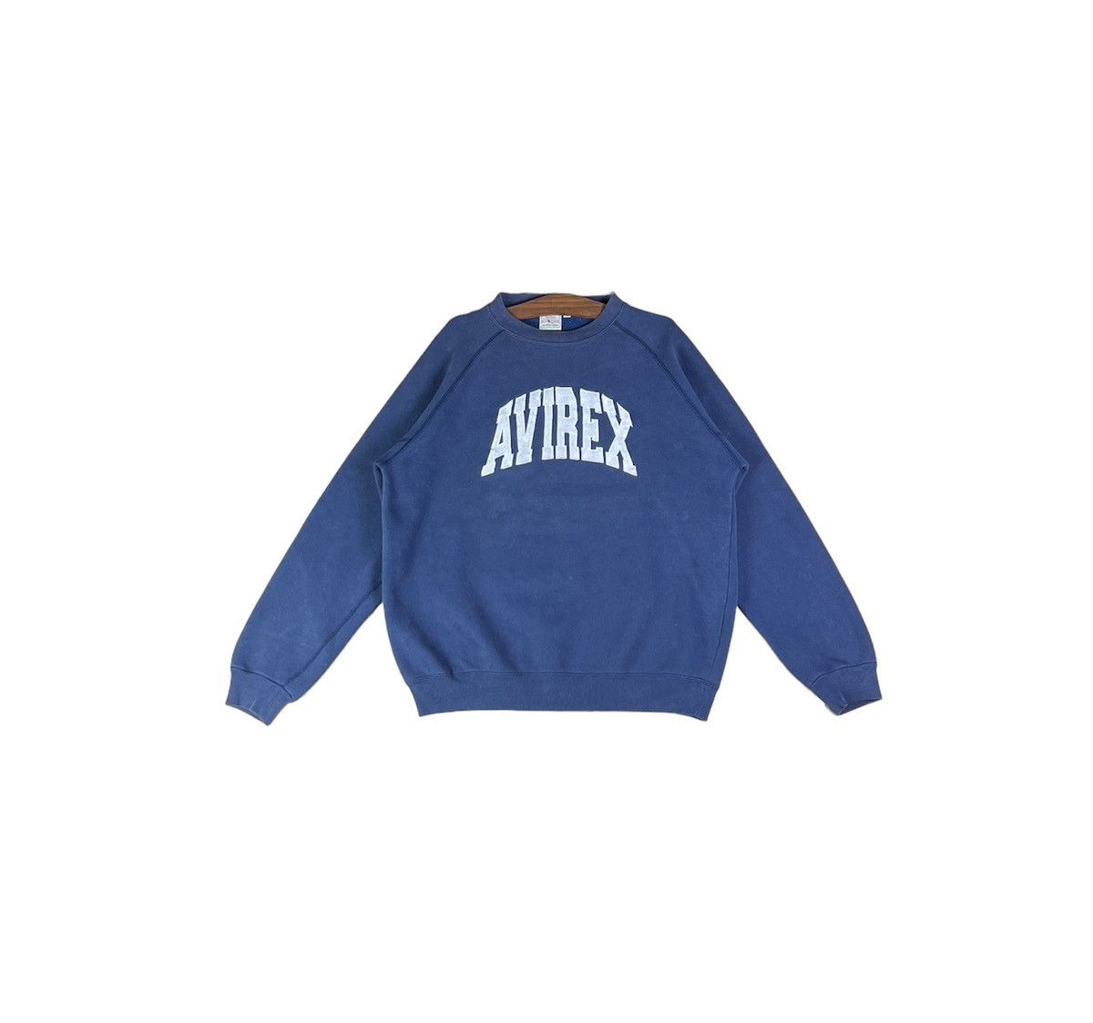Avirex × Vintage VINTAGE AVIREX USA BIG SPELLOUT EMBROIDERED SWEATSHIRTS Size US L / EU 52-54 / 3 - 1 Thumbnail