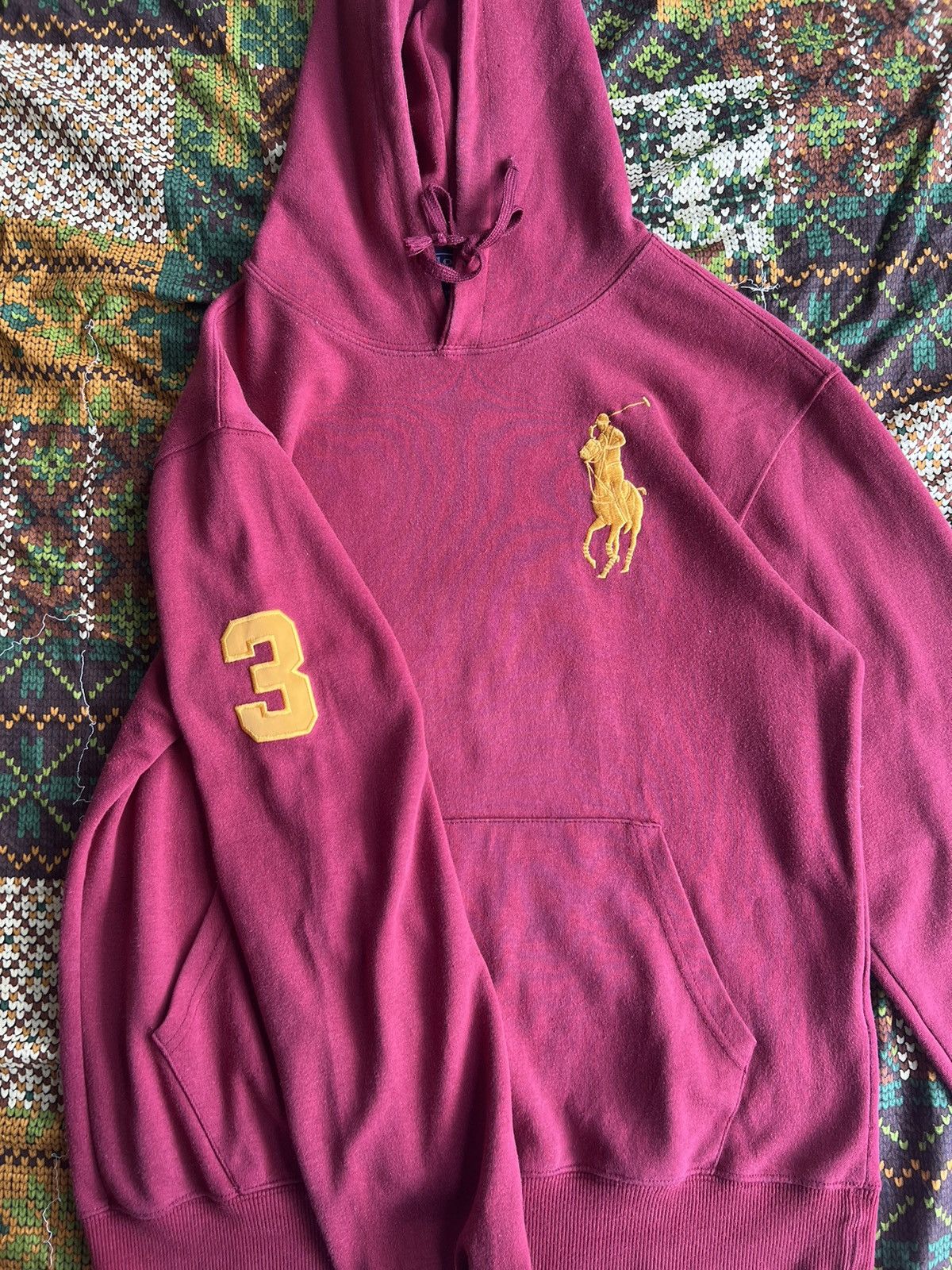 Polo Ralph Lauren × Vintage Vintage Polo Ralph Lauren Hoodie Big Logo Size US M / EU 48-50 / 2 - 4 Thumbnail
