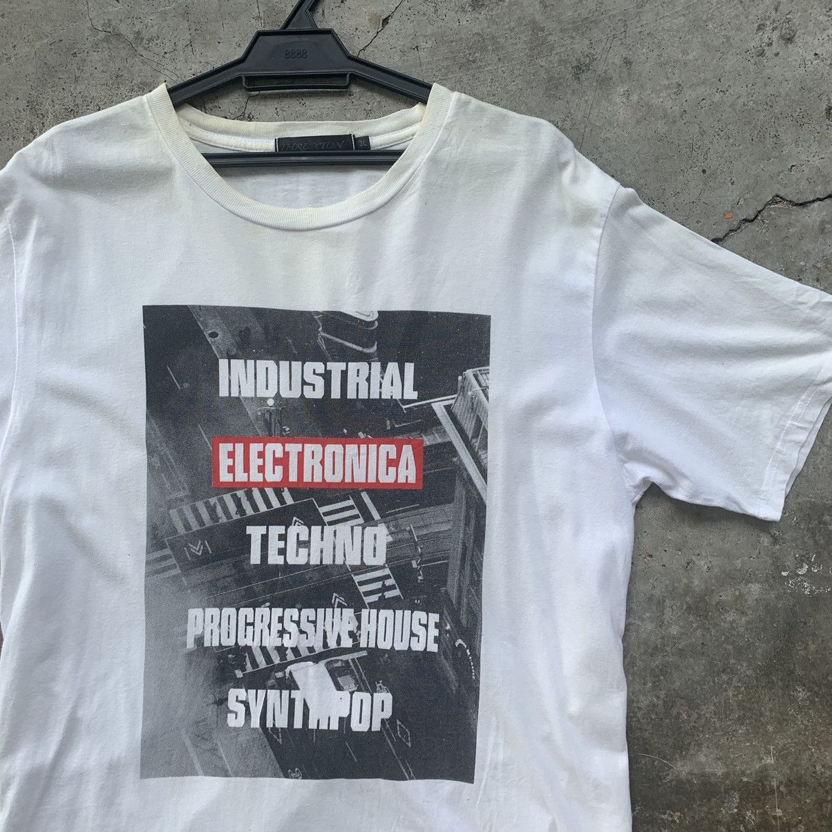 Japanese Brand Industrial Electronica Techno Progressive House Synthpop tee Size US XXL / EU 58 / 5 - 3 Thumbnail