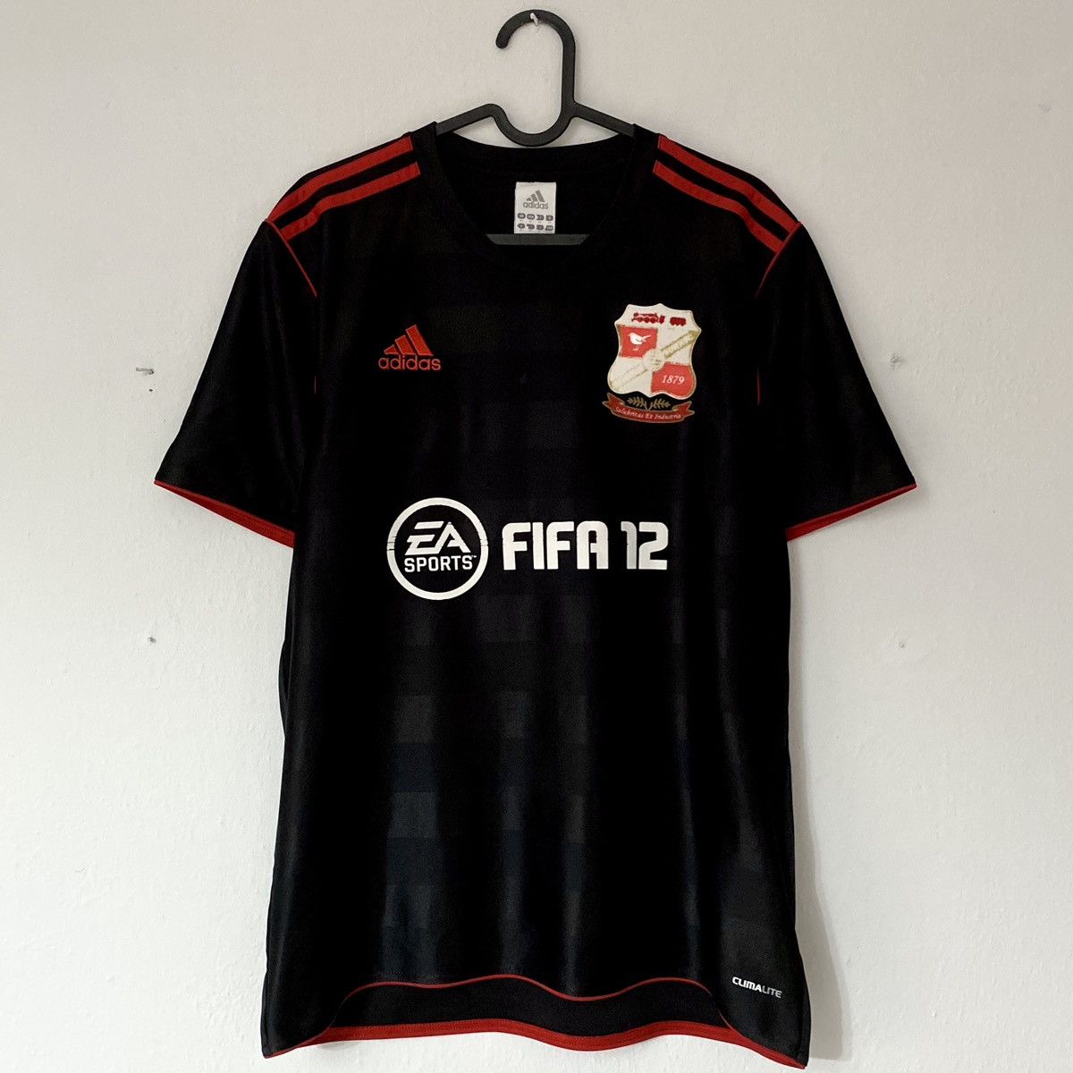 Adidas 2011 2012 Swindon Town Flint Adidas Away Kit Soccer Jersey M Size US M / EU 48-50 / 2 - 2 Thumbnail