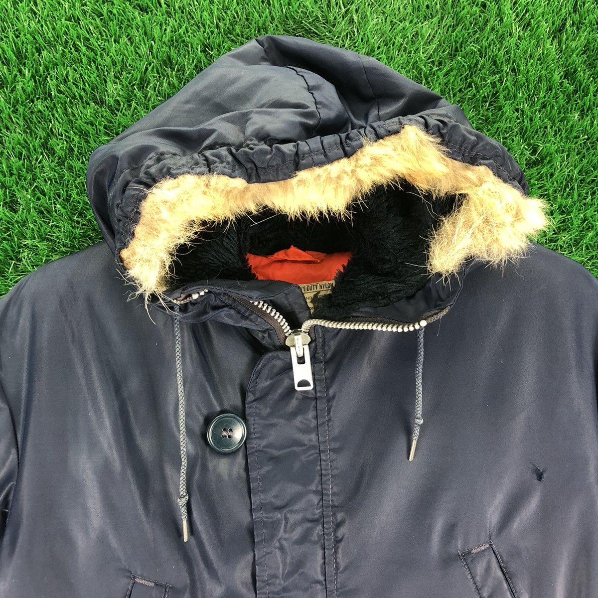 Japanese Brand Vintage Bomber Jacket Parka Talon Zipper Size US S / EU 44-46 / 1 - 7 Thumbnail