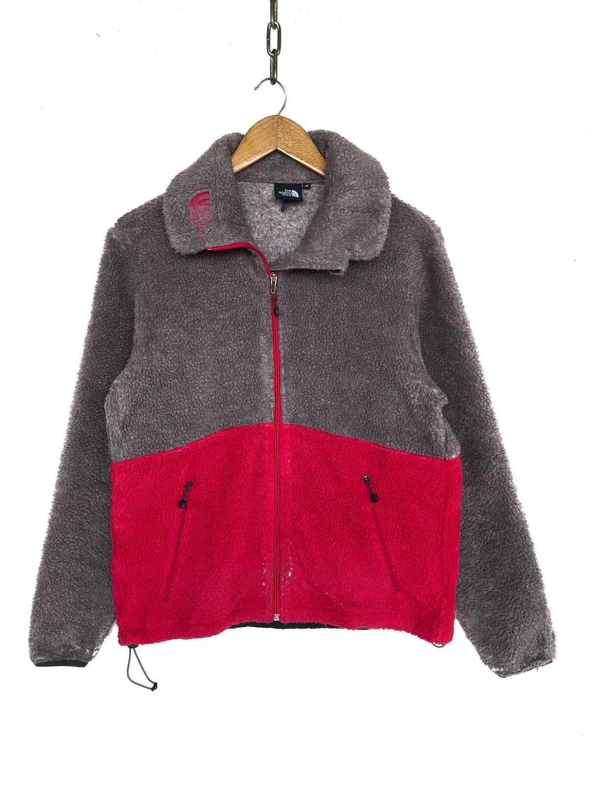 The North Face TNF Micro Fleece Two Tones Zipper Sweater Jacket Warm Winter Size US M / EU 48-50 / 2 - 2 Thumbnail