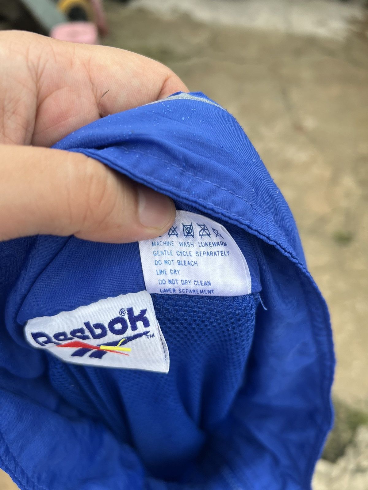 Reebok × Vintage Vintage 90’s Reebok USA Gymnastics Nylon Zipper Jacket Size US XL / EU 56 / 4 - 7 Thumbnail