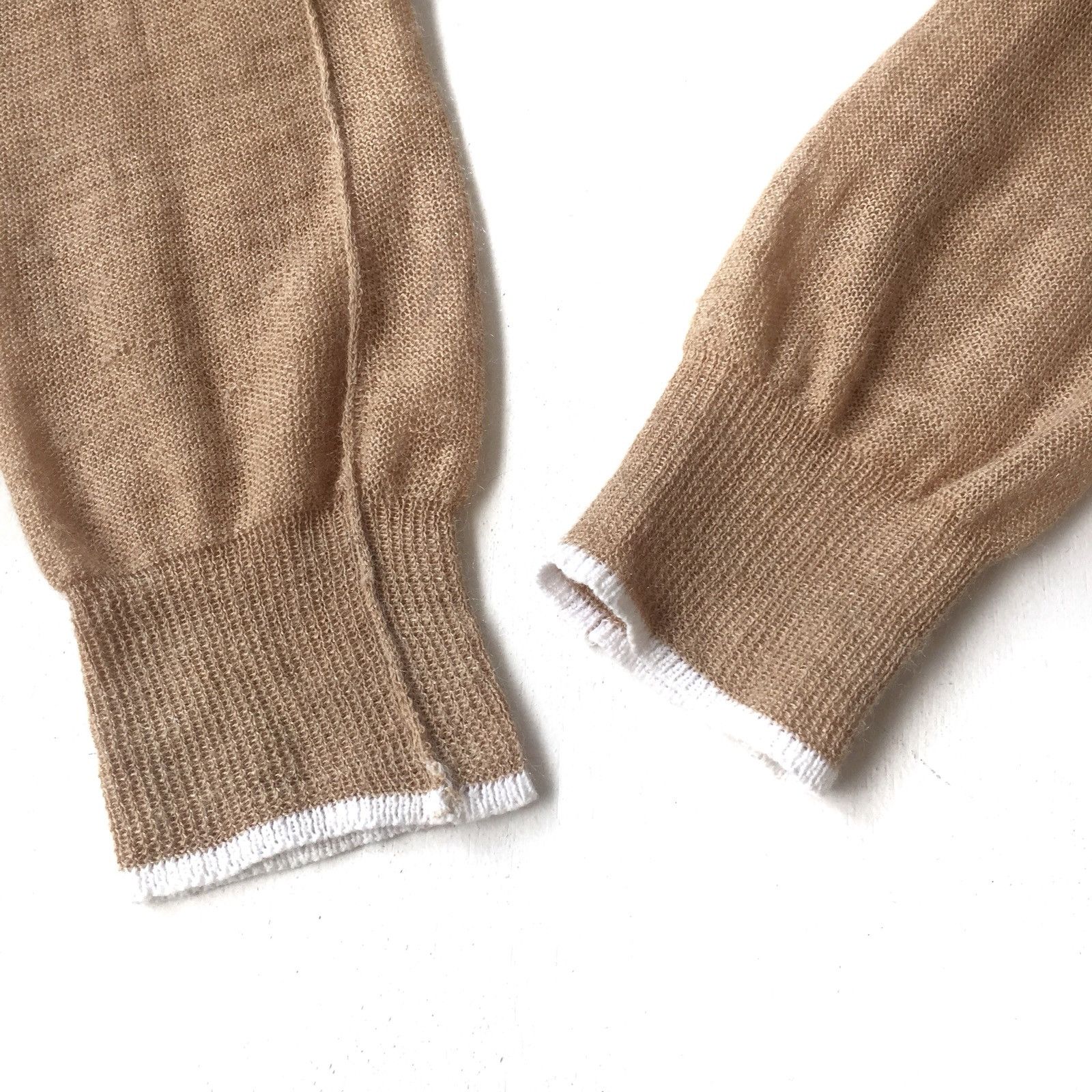 Yohji Yamamoto Yohji Yamamoto Elongated Arm Boat Neck Ramie Blend Cardigan Size US M / EU 48-50 / 2 - 4 Thumbnail