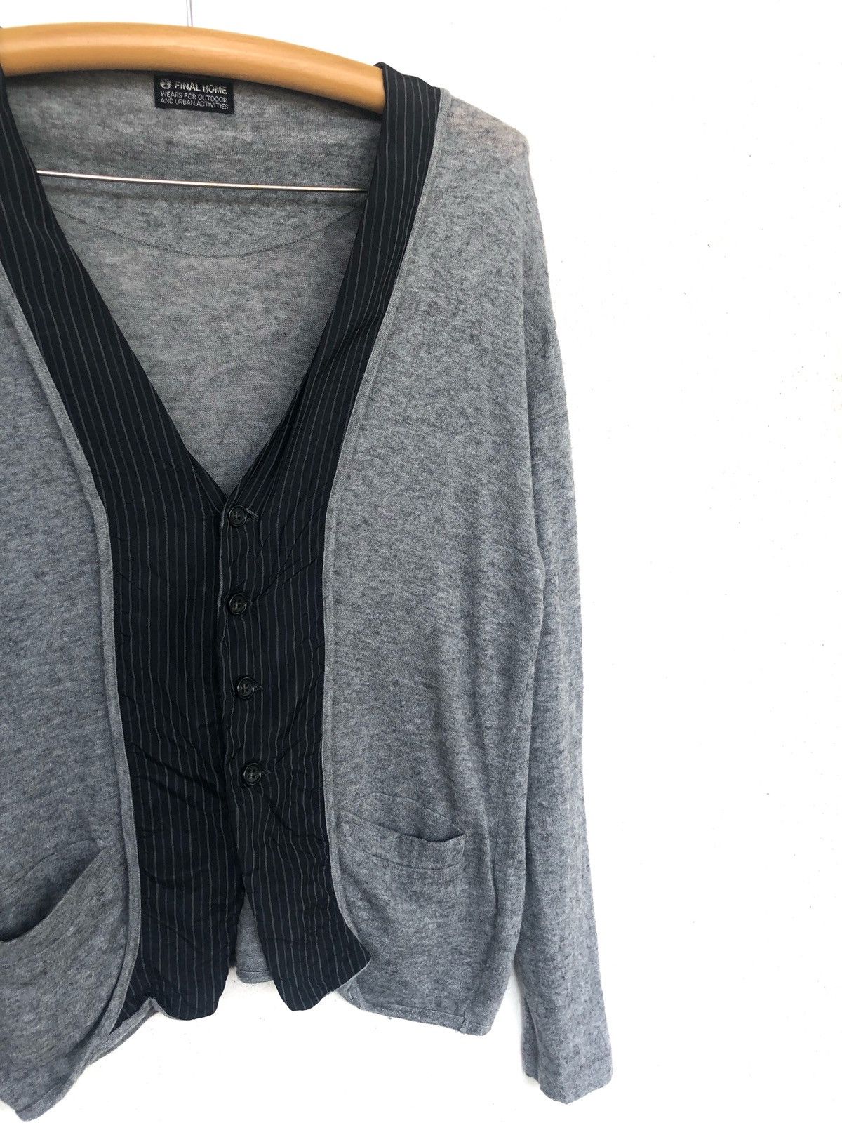 Final Home Kosuke Tsumura Hybrid Vest Attach Bondage Tactical Cardigan Size US S / EU 44-46 / 1 - 4 Thumbnail