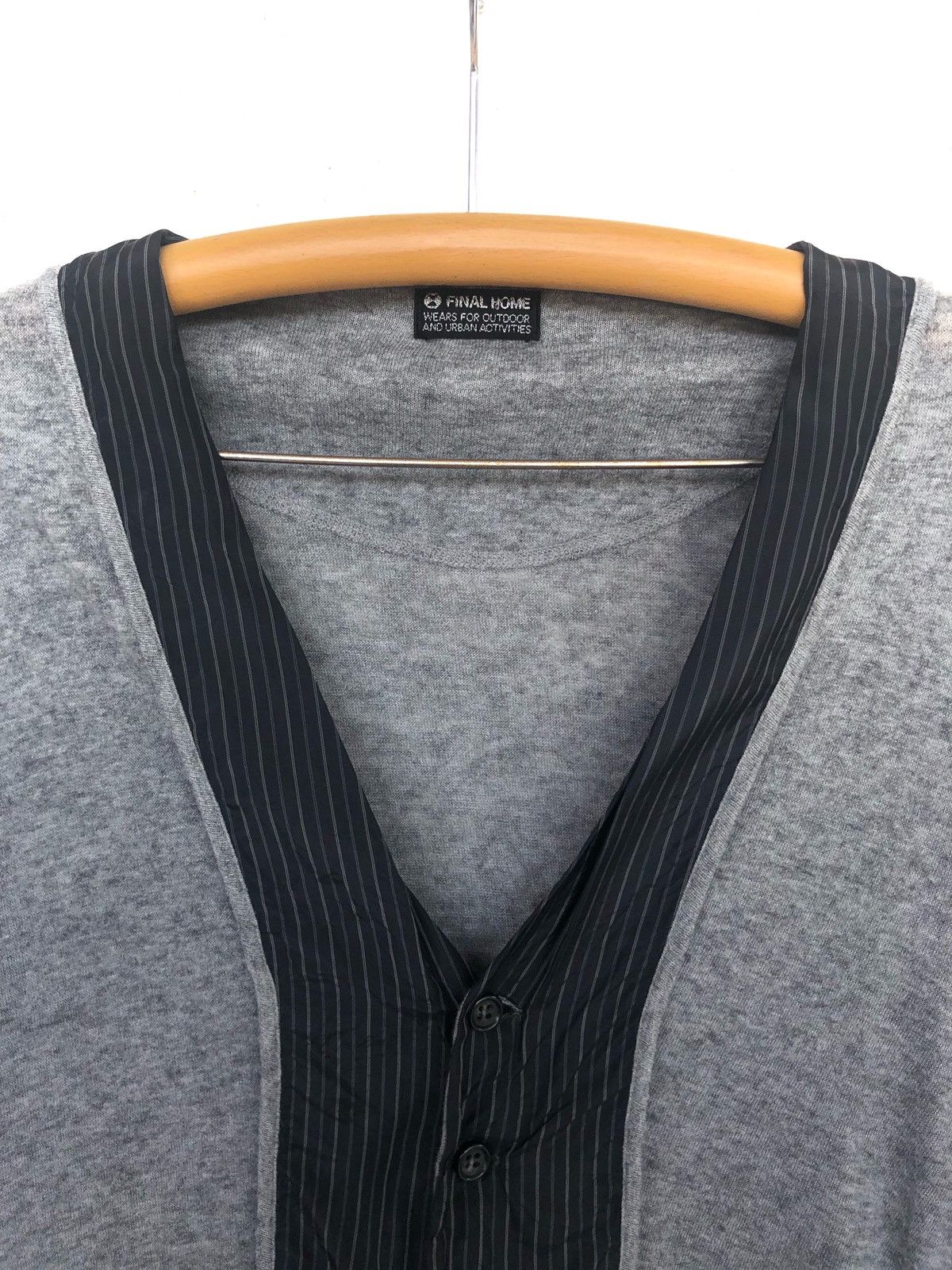 Final Home Kosuke Tsumura Hybrid Vest Attach Bondage Tactical Cardigan Size US S / EU 44-46 / 1 - 7 Thumbnail