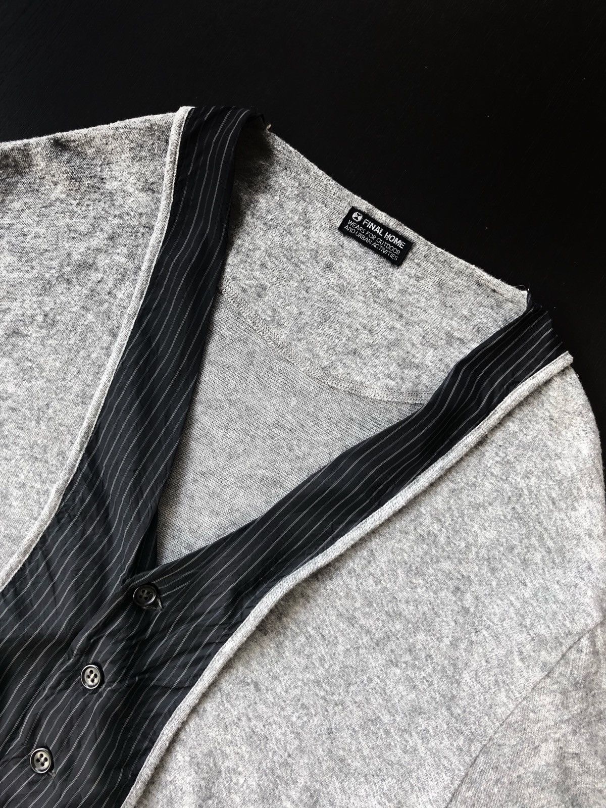 Final Home Kosuke Tsumura Hybrid Vest Attach Bondage Tactical Cardigan Size US S / EU 44-46 / 1 - 1 Thumbnail