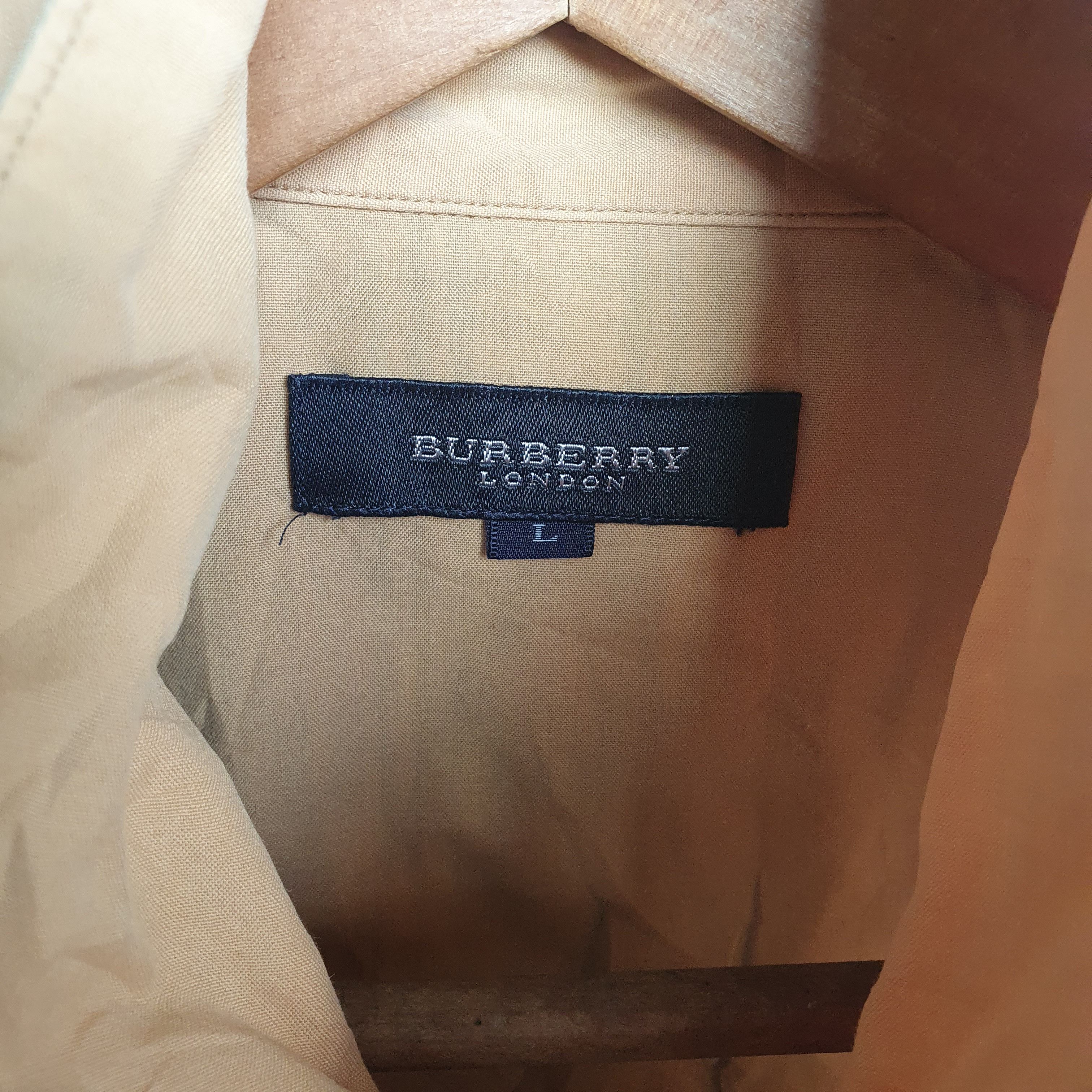 Burberry × Vintage VINTAGE BURBERRY NOVA CHECK BUTTON UP Size US L / EU 52-54 / 3 - 3 Thumbnail