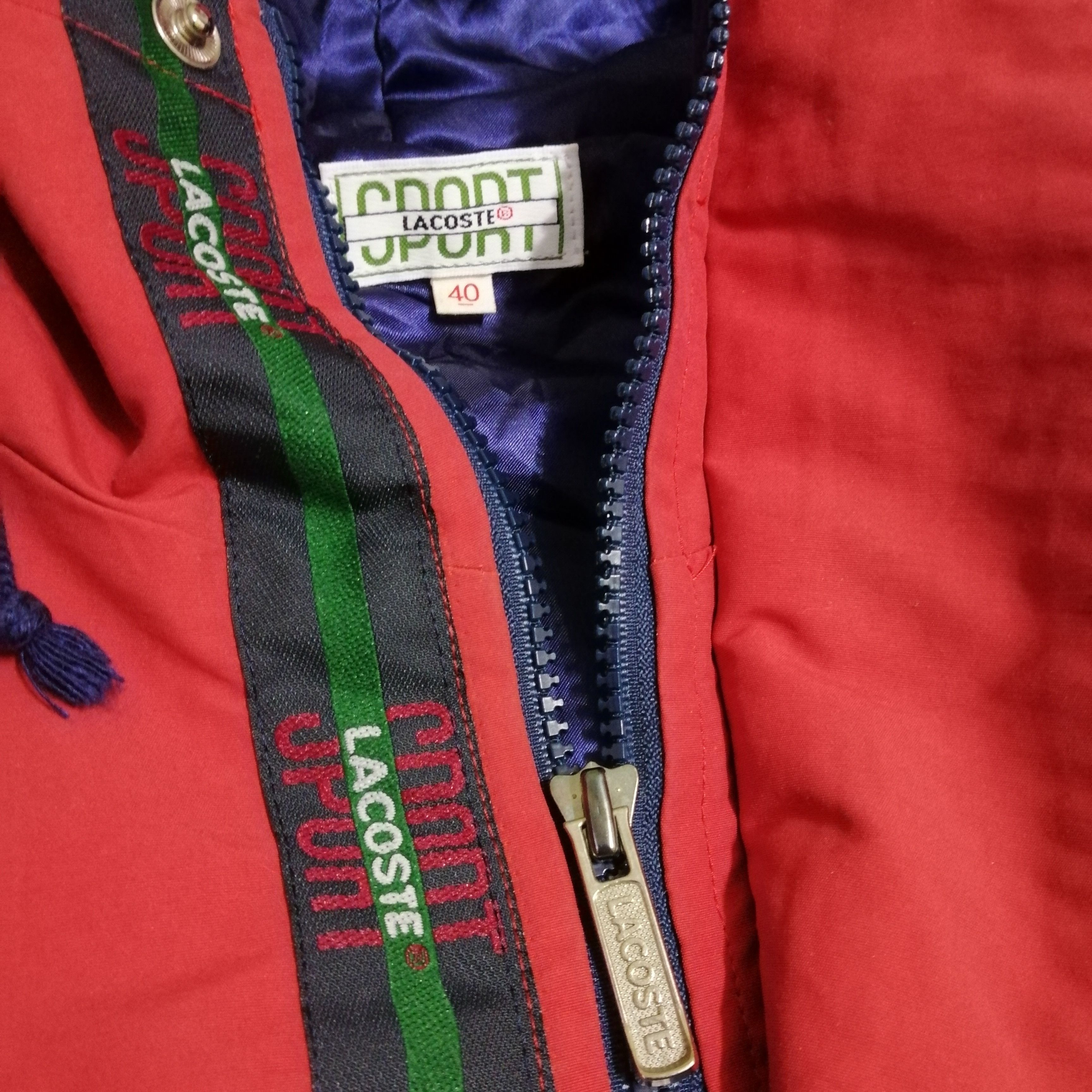 Lacoste × Vintage Vintage Lacoste Sport parka jacket hoodie Size US M / EU 48-50 / 2 - 3 Thumbnail