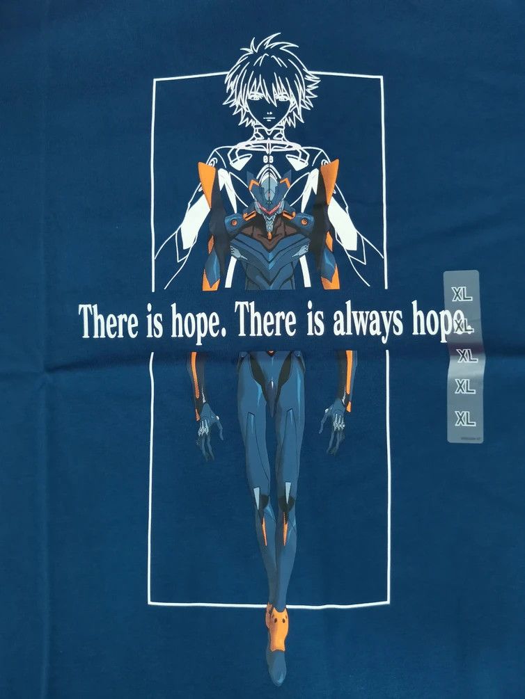 Anime Evangelion Japan Vintage Anime Tee Akira Manga Size US XL / EU 56 / 4 - 2 Thumbnail