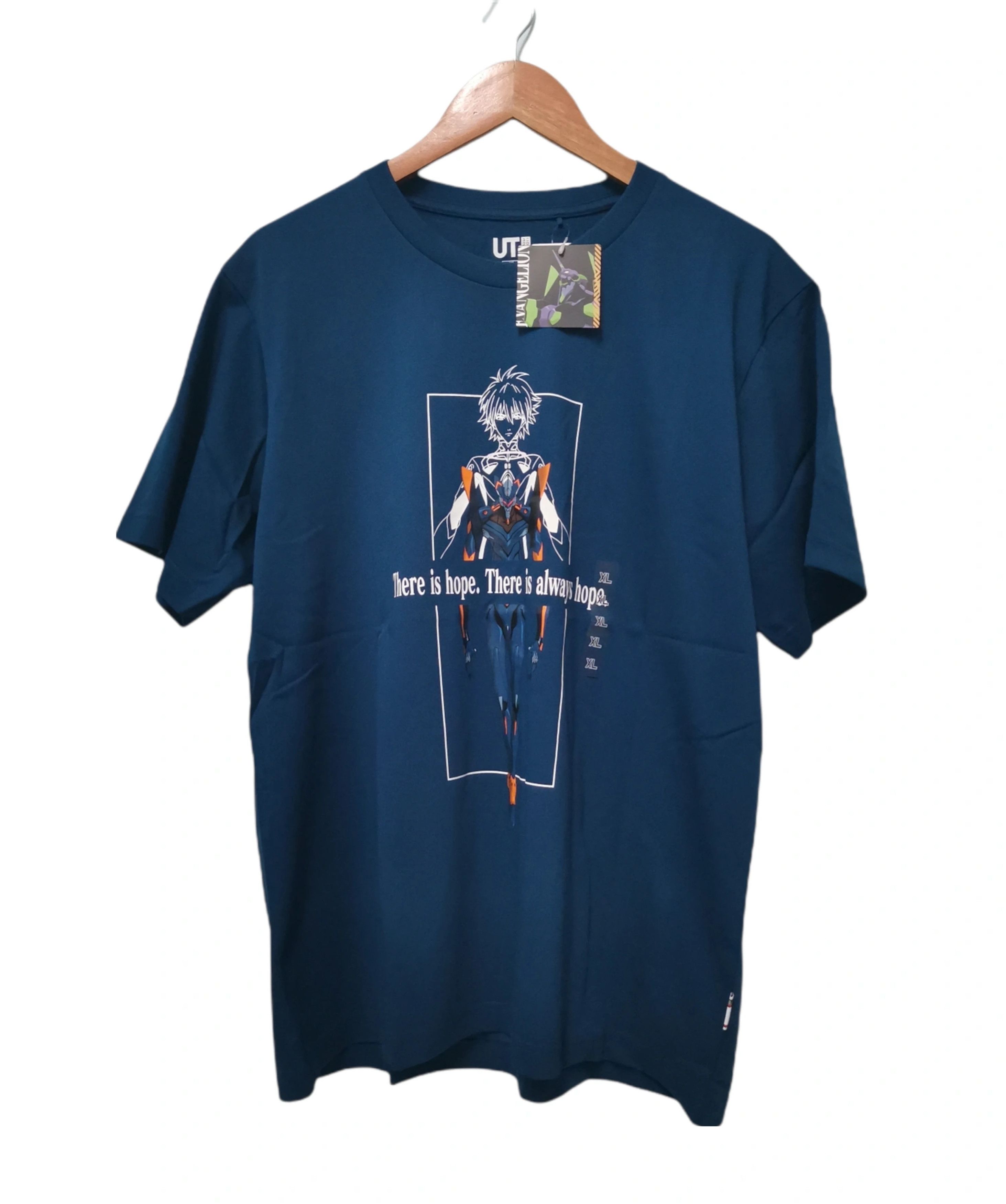 Anime Evangelion Japan Vintage Anime Tee Akira Manga Size US XL / EU 56 / 4 - 1 Thumbnail