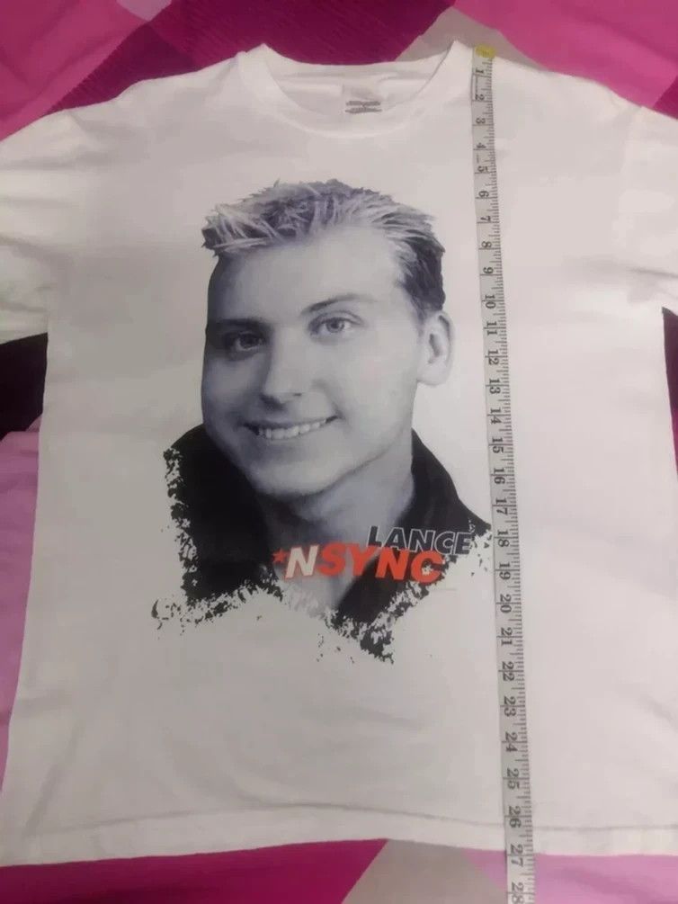Band Tees Vintage Nsync Lance T Shirt Boys Band Justin Timberlake Size US M / EU 48-50 / 2 - 3 Thumbnail