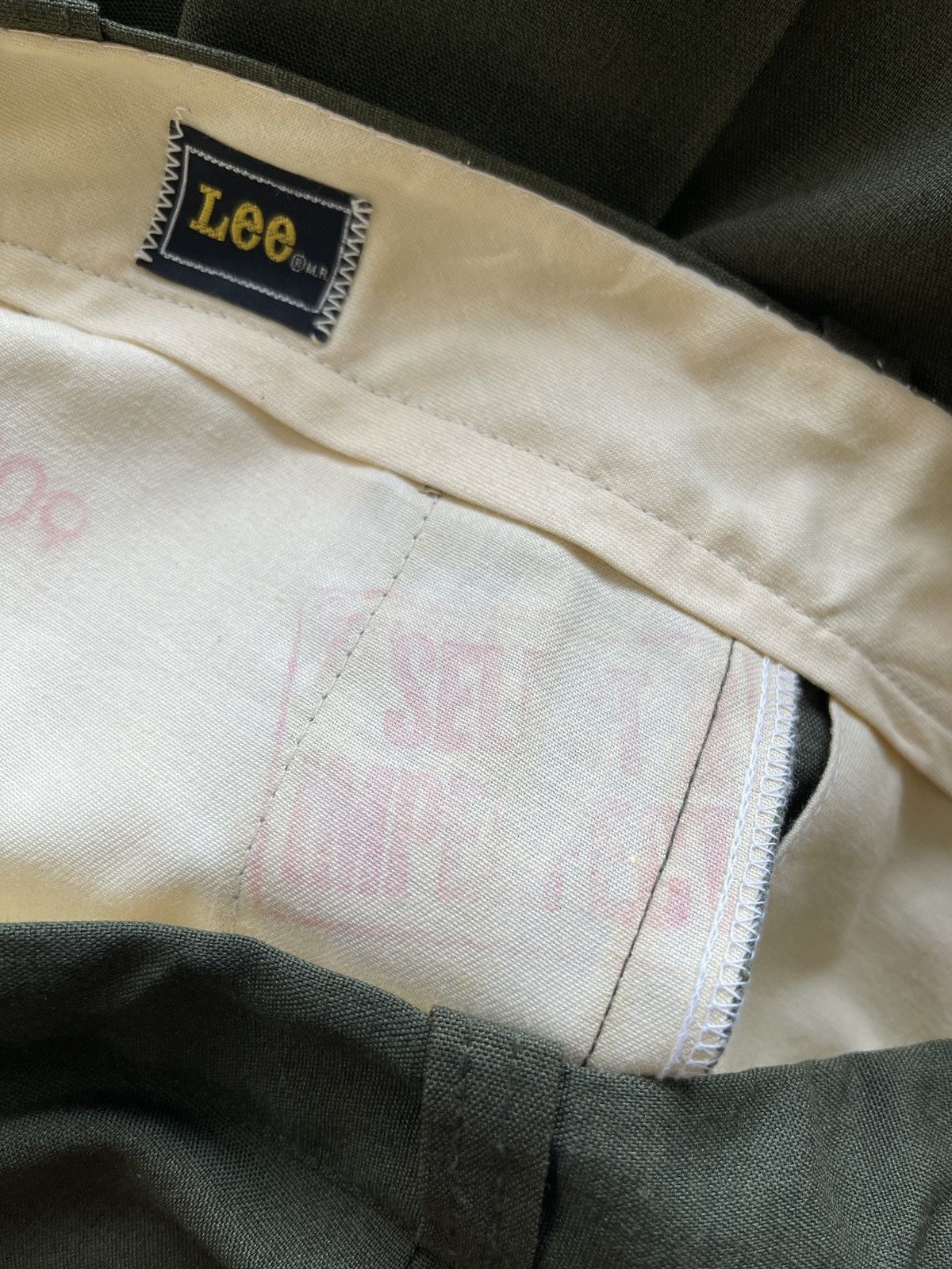 Lee Vintage Lee 60s/70s Linen Trousers Pants Size US 30 / EU 46 - 8 Thumbnail