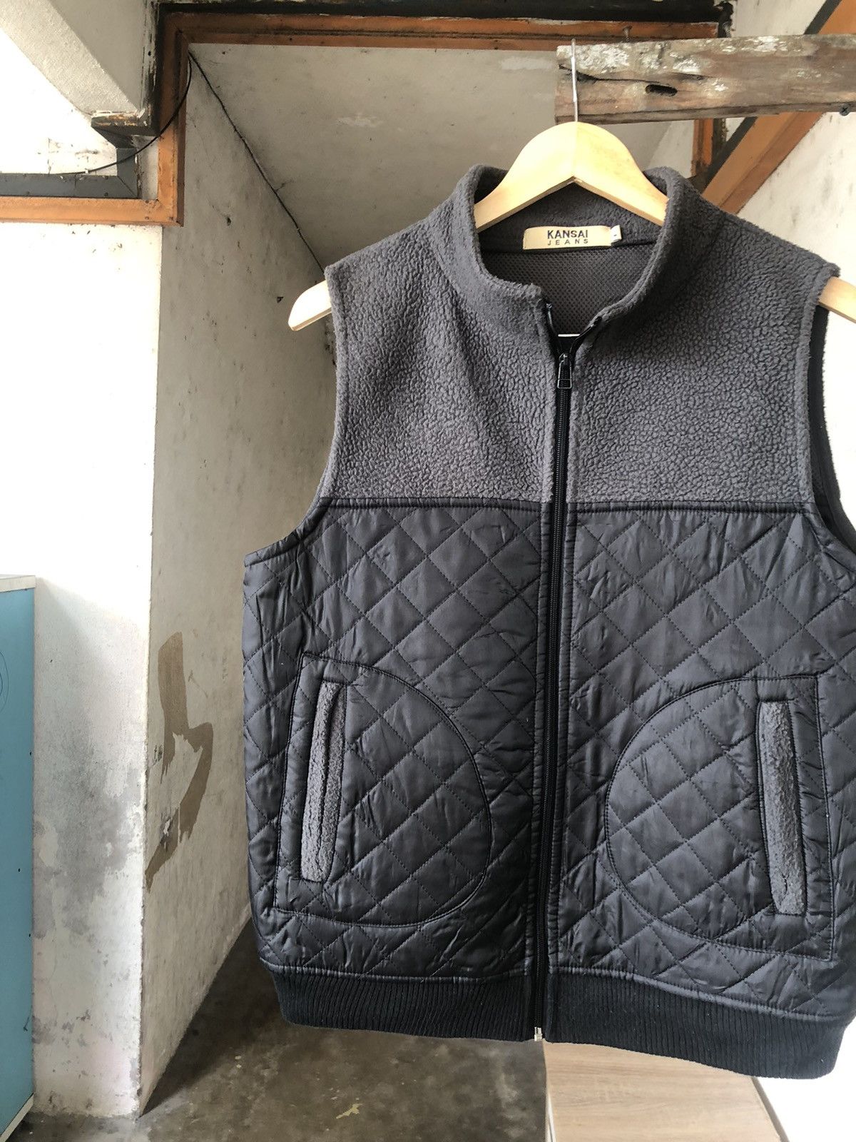 Kansai Yamamoto Vintage Kansai Jeans Vest Jackets Size US L / EU 52-54 / 3 - 8 Thumbnail