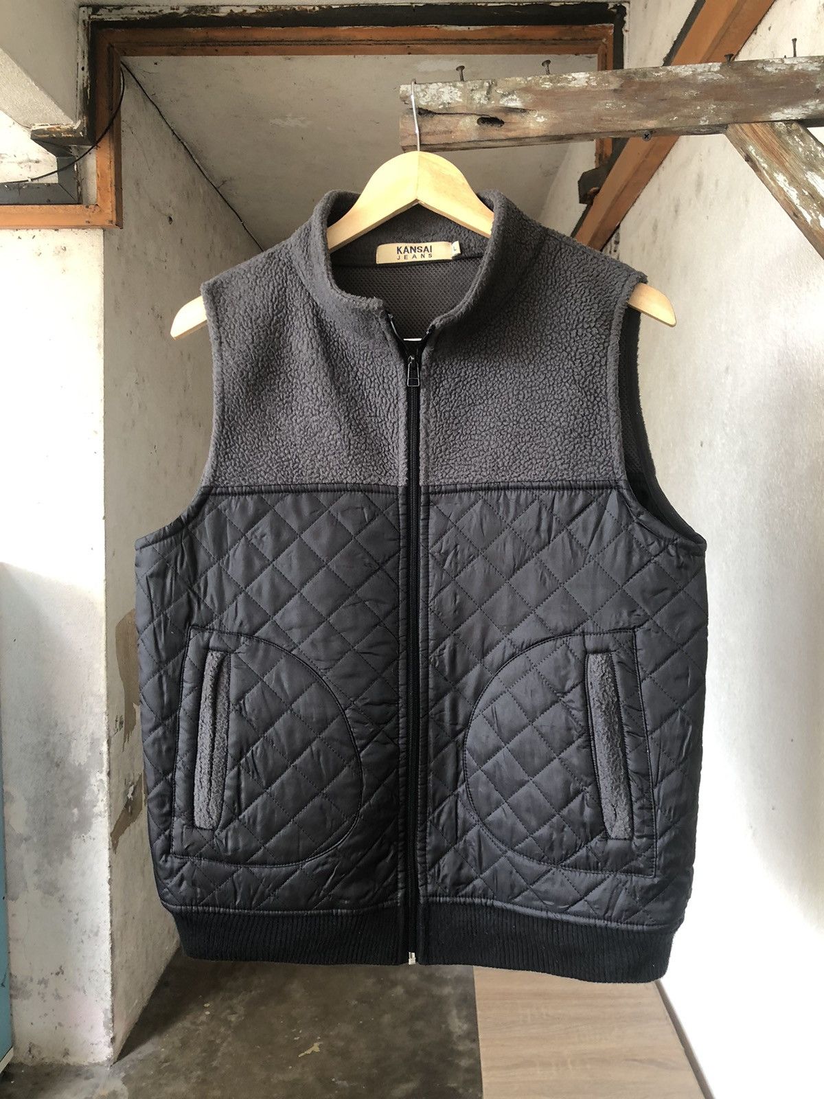 Kansai Yamamoto Vintage Kansai Jeans Vest Jackets Size US L / EU 52-54 / 3 - 4 Thumbnail