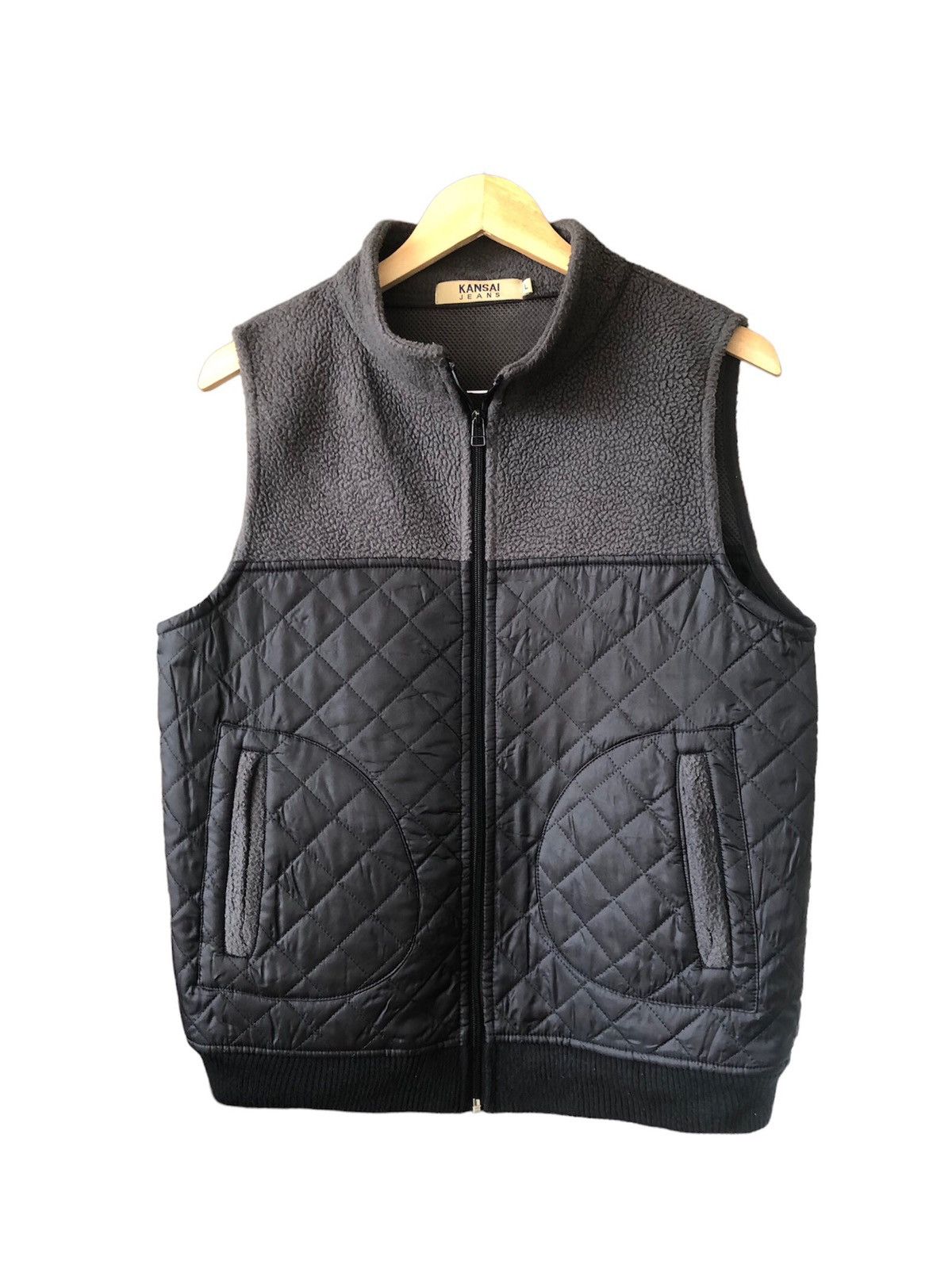 Kansai Yamamoto Vintage Kansai Jeans Vest Jackets Size US L / EU 52-54 / 3 - 2 Thumbnail