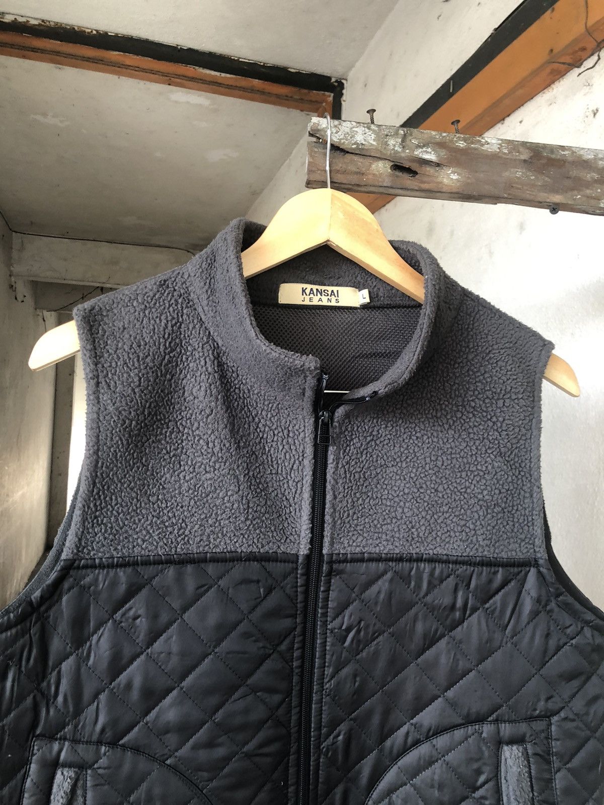 Kansai Yamamoto Vintage Kansai Jeans Vest Jackets Size US L / EU 52-54 / 3 - 9 Thumbnail