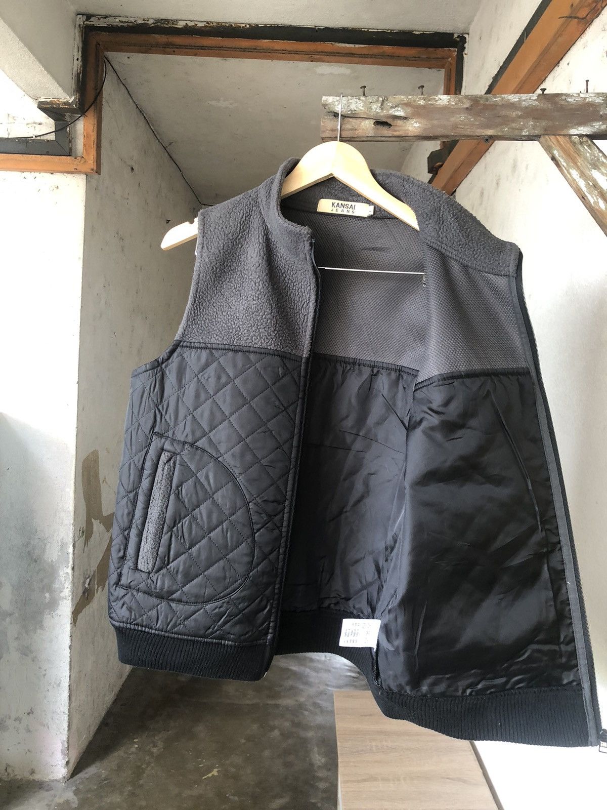 Kansai Yamamoto Vintage Kansai Jeans Vest Jackets Size US L / EU 52-54 / 3 - 5 Thumbnail