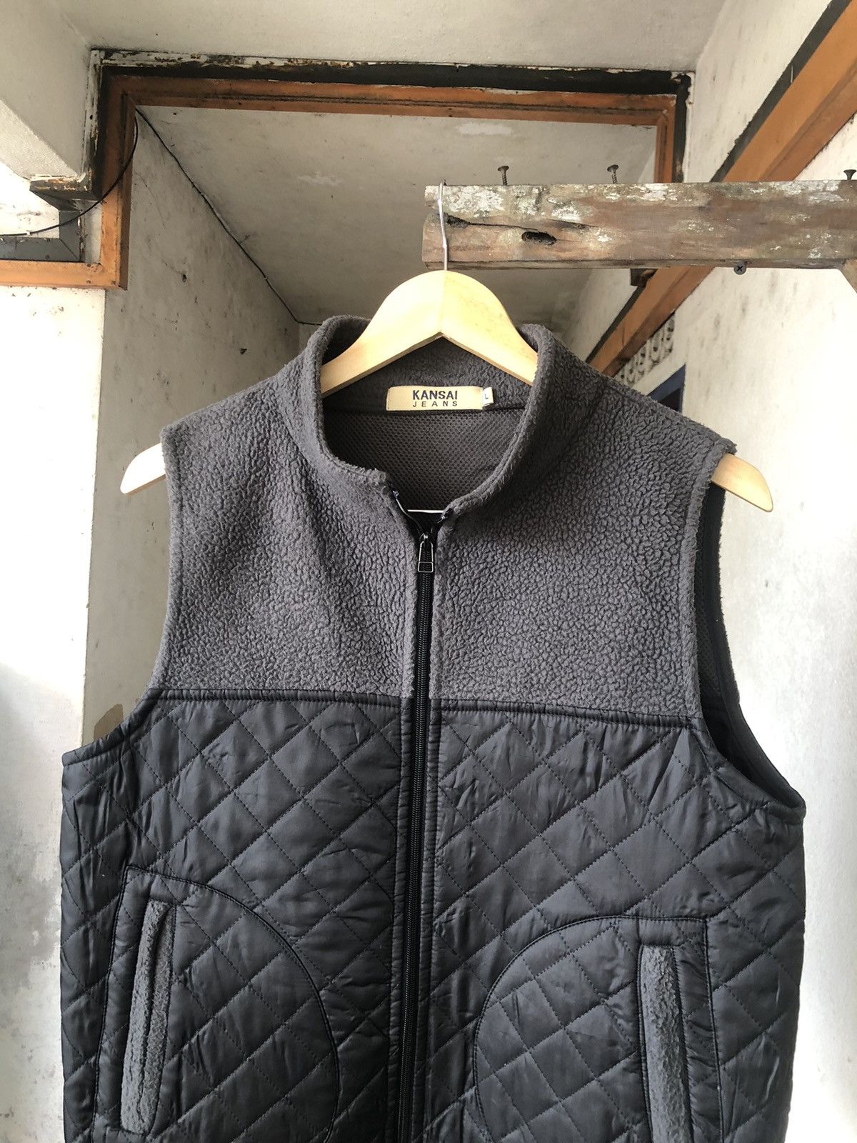 Kansai Yamamoto Vintage Kansai Jeans Vest Jackets Size US L / EU 52-54 / 3 - 6 Thumbnail
