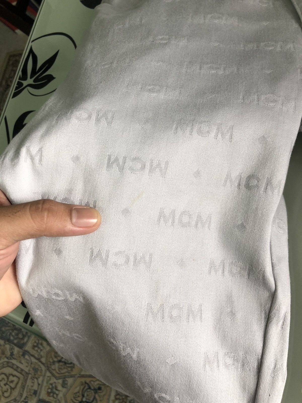 MCM Vintage MCM Full Prints Monogram Slim Fit Stretchable Jeans Size 28" / US 6 / IT 42 - 12 Thumbnail