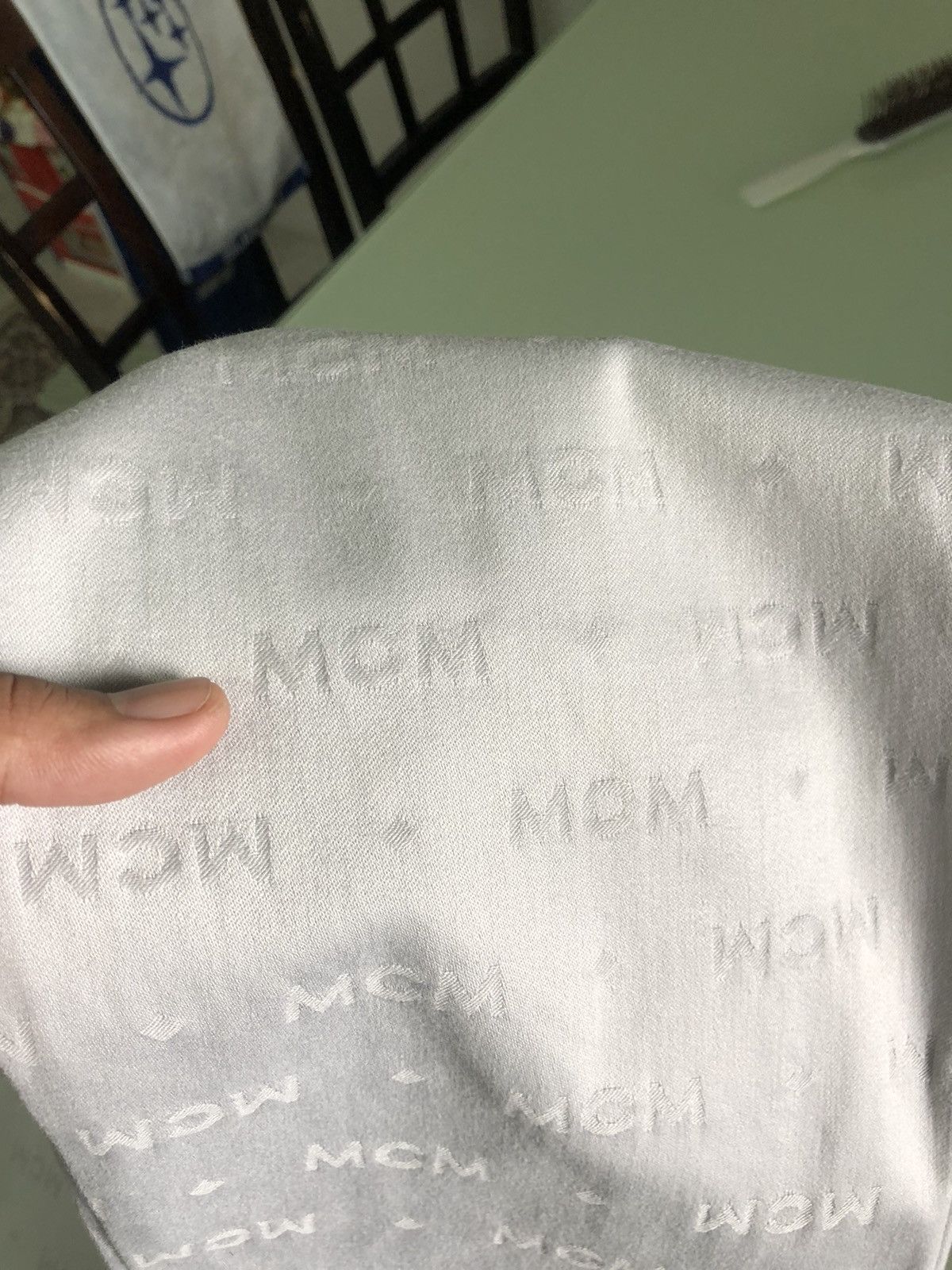 MCM Vintage MCM Full Prints Monogram Slim Fit Stretchable Jeans Size 28" / US 6 / IT 42 - 13 Thumbnail