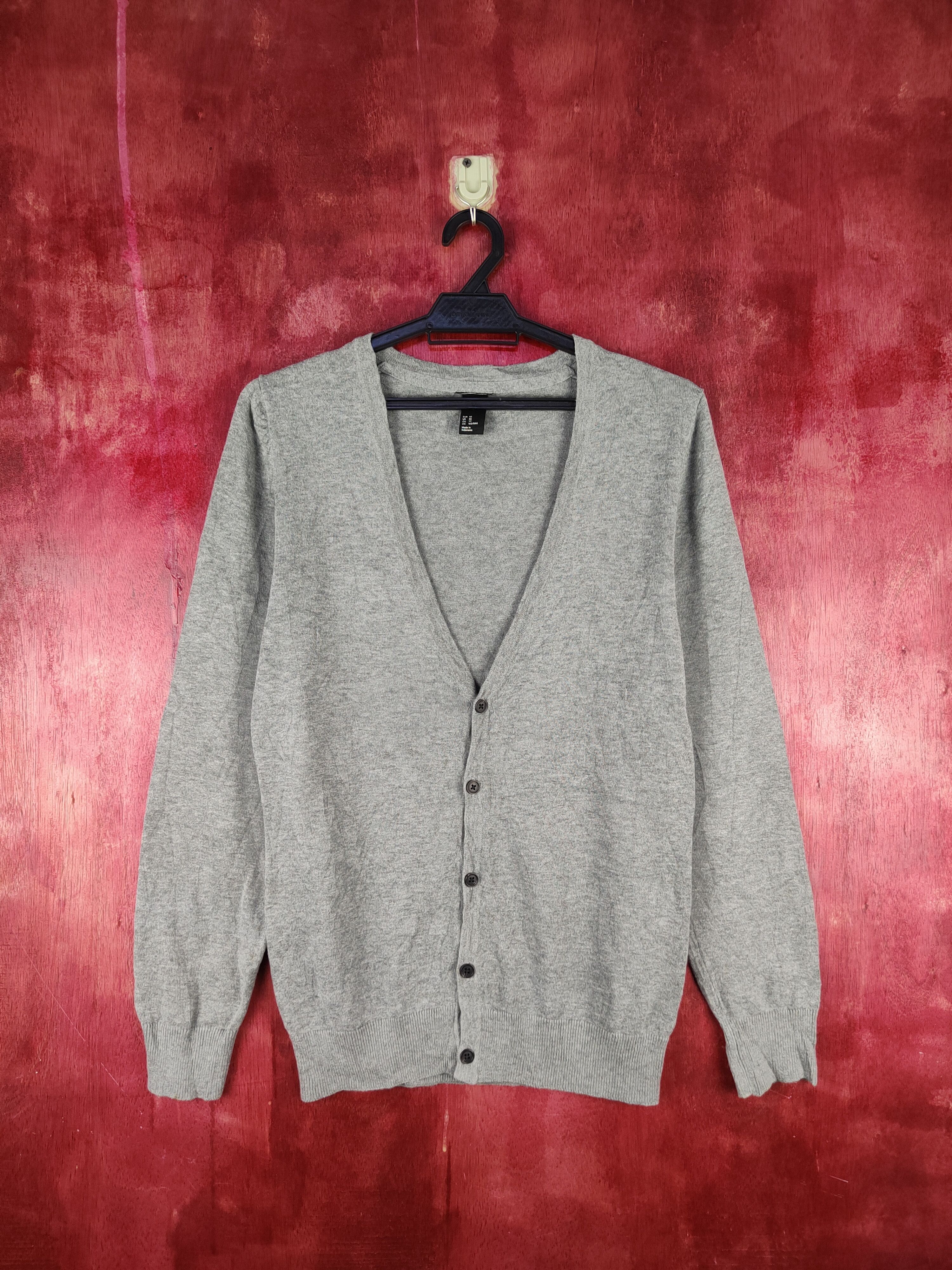 Homespun Knitwear Japanese Brand Gray Cardigan knitwear #S947 Size S / US 4 / IT 40 - 1 Thumbnail