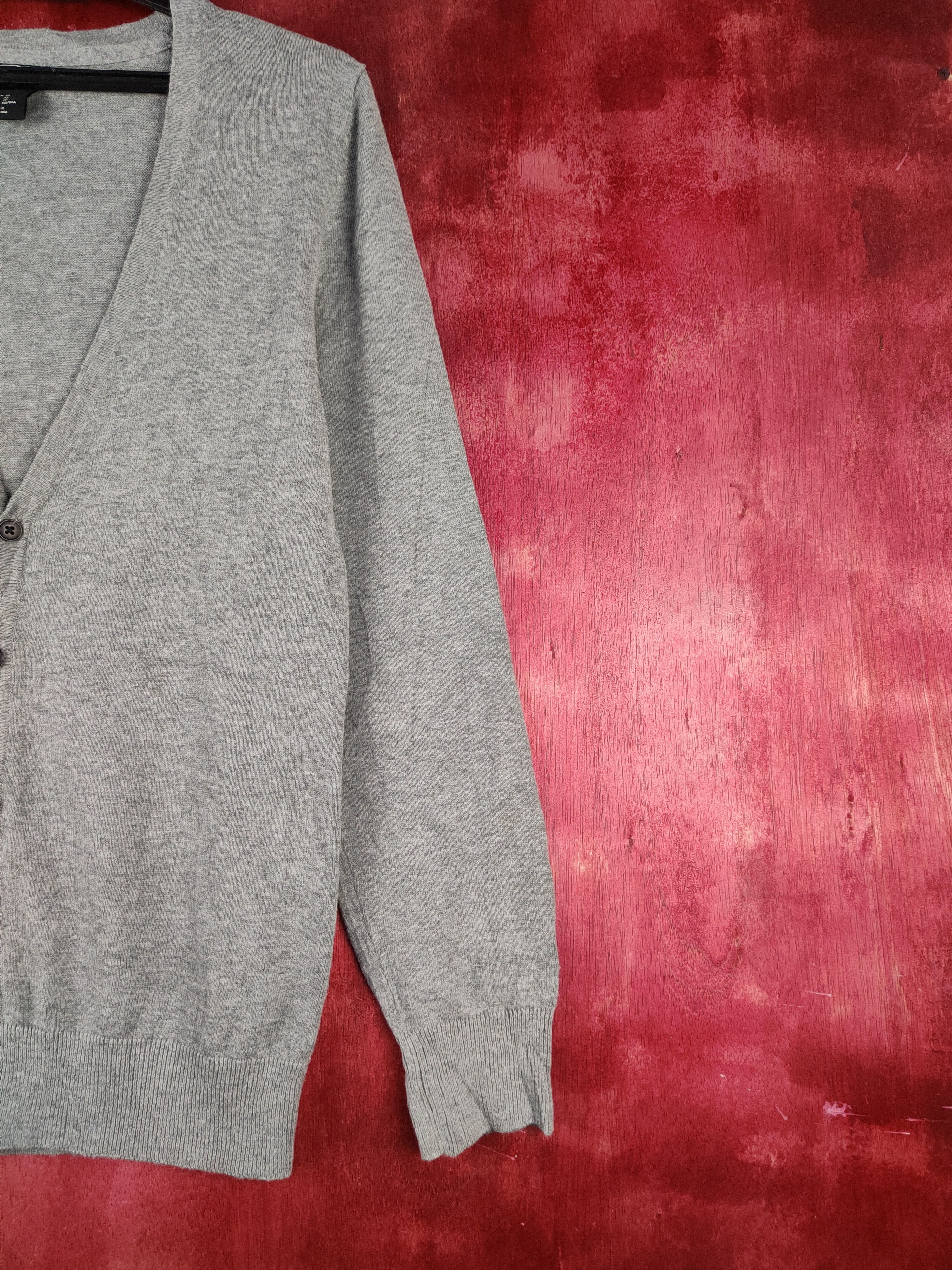 Homespun Knitwear Japanese Brand Gray Cardigan knitwear #S947 Size S / US 4 / IT 40 - 5 Thumbnail